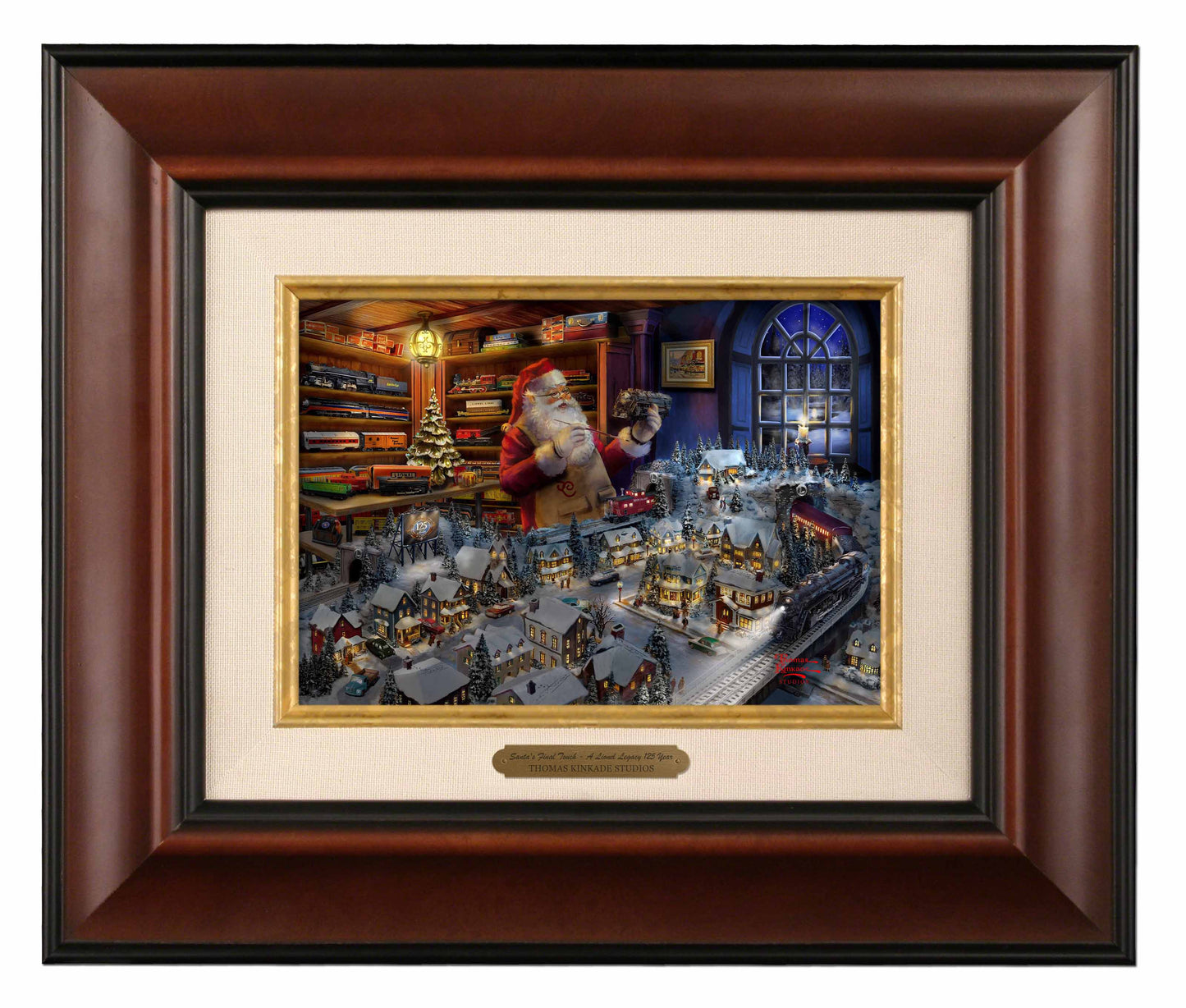 Santa's Final Touch - A Lionel Legacy - Brushworks