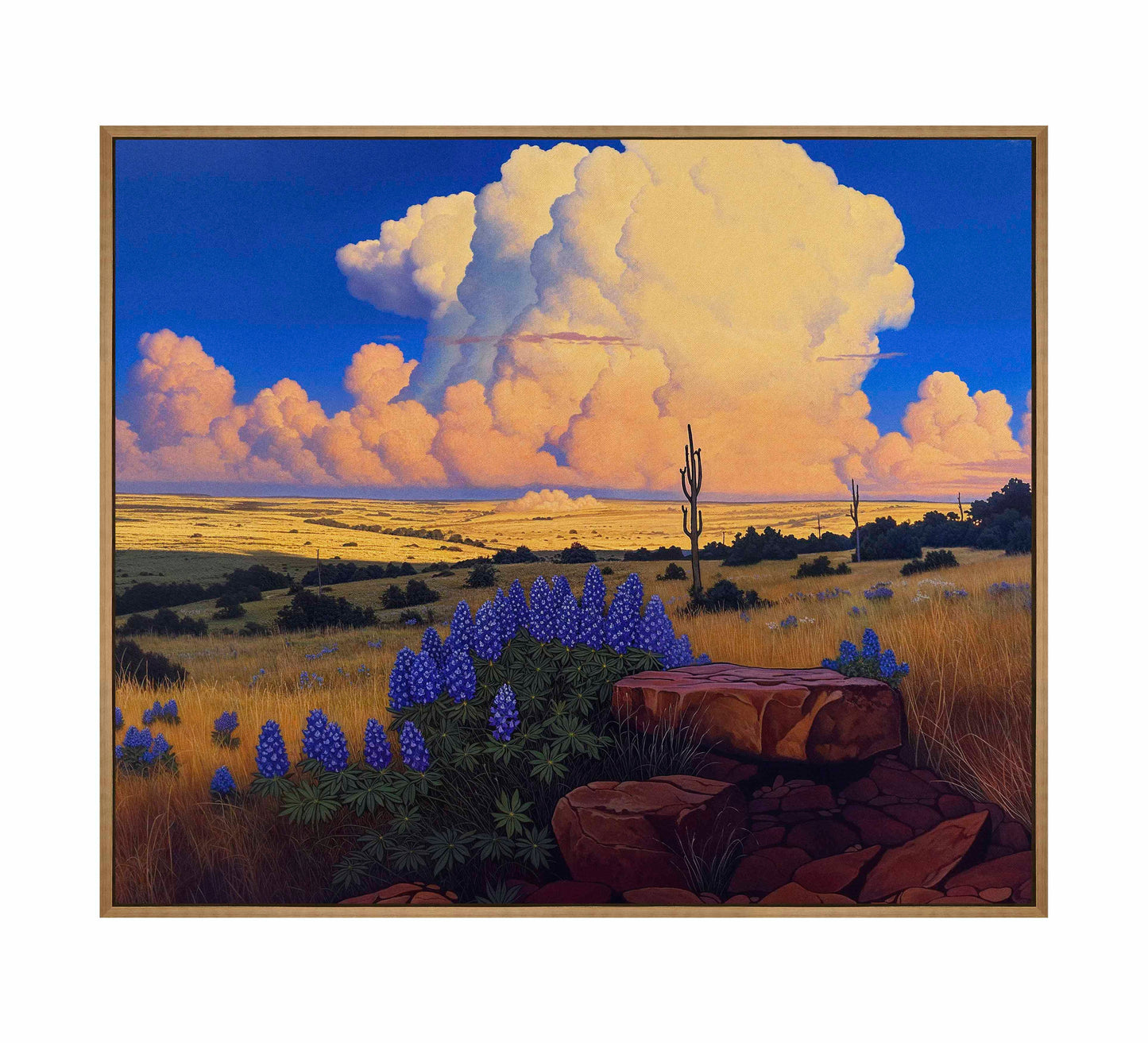 The Big Fields of Texas I - Gallery Wrapped Canvas