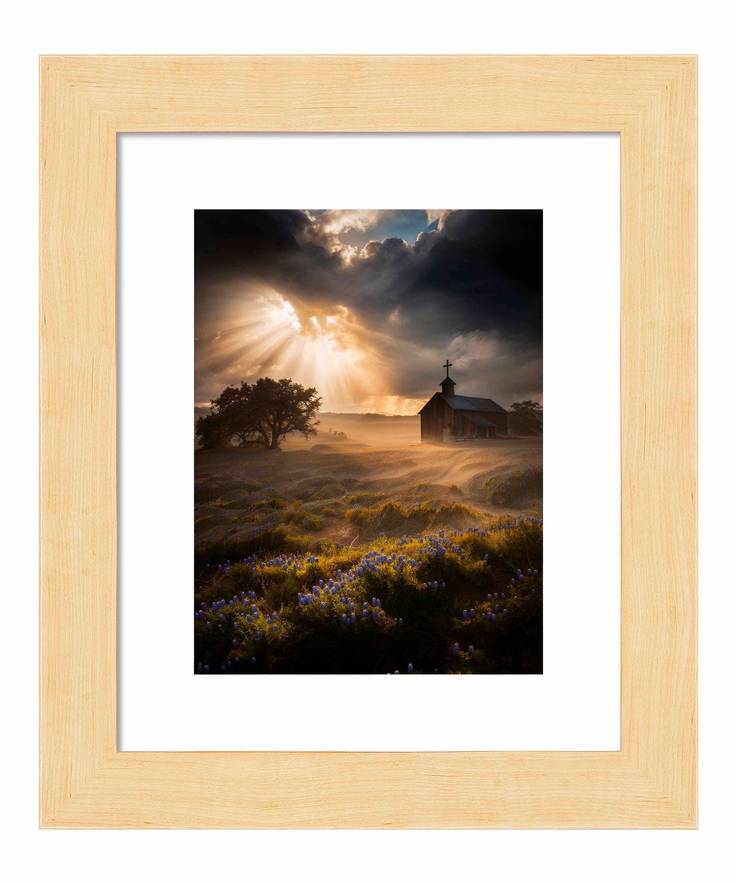Celestial Rays Over Lone Star Land II - Art Prints