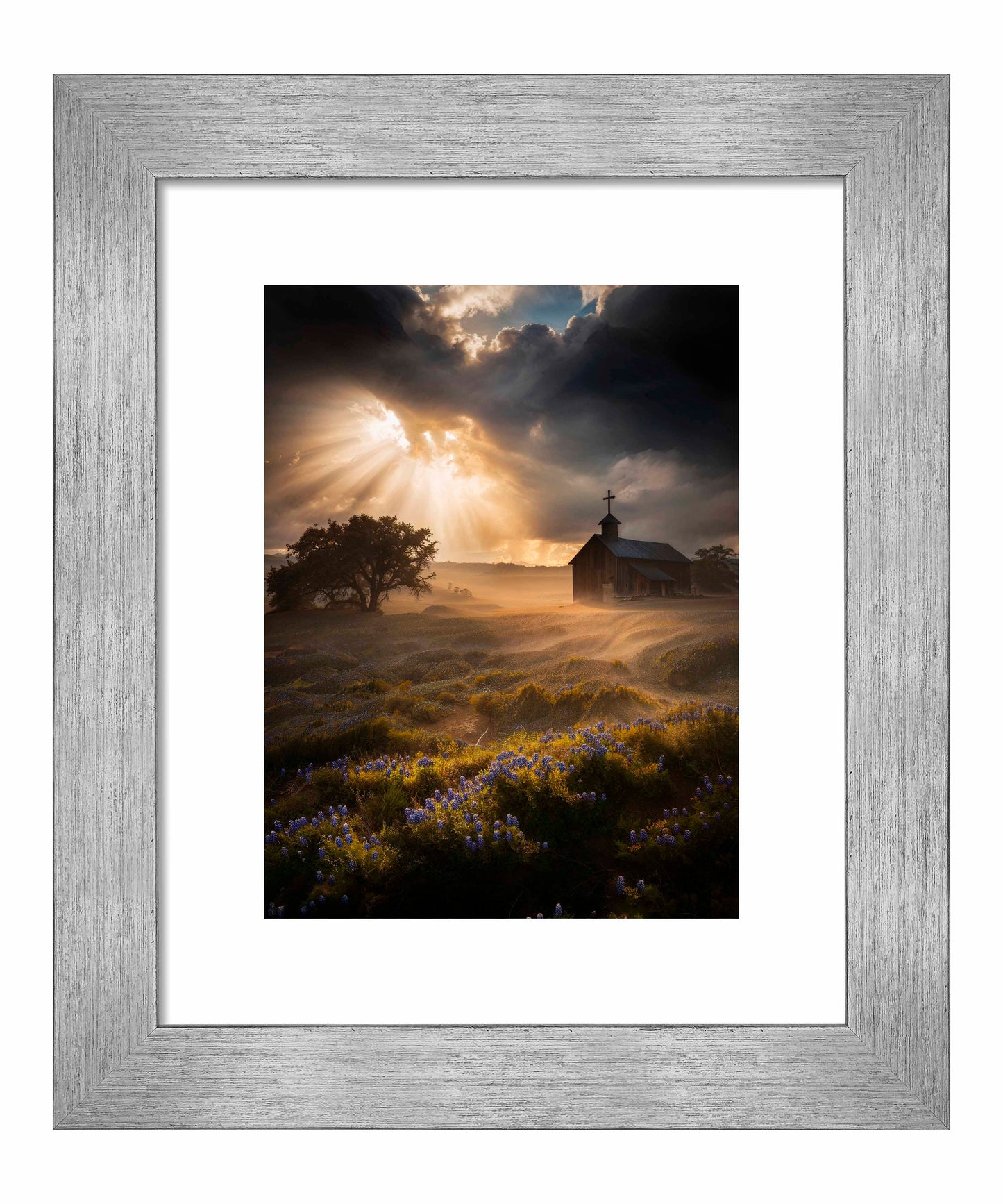 Celestial Rays Over Lone Star Land II - Art Prints