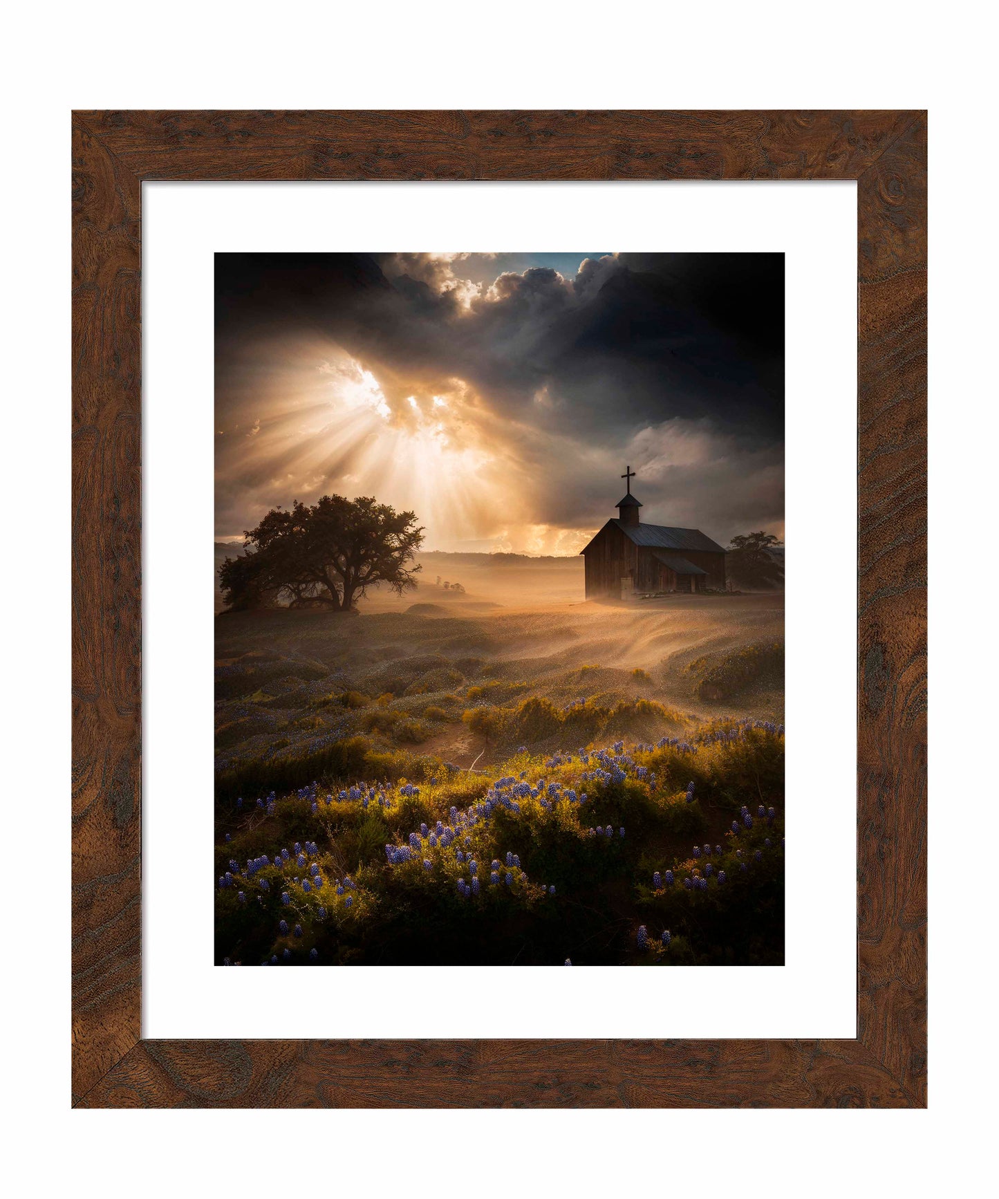 Celestial Rays Over Lone Star Land II - Art Prints