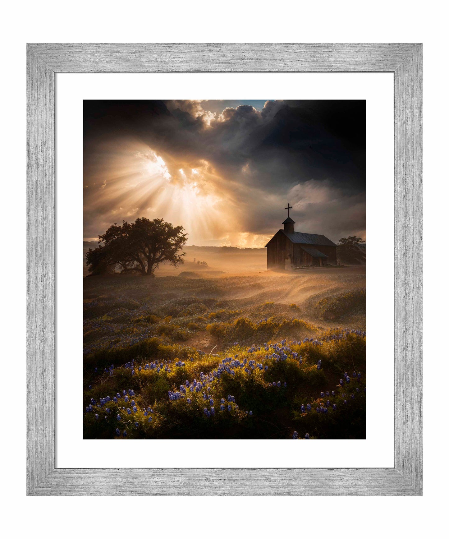 Celestial Rays Over Lone Star Land II - Art Prints