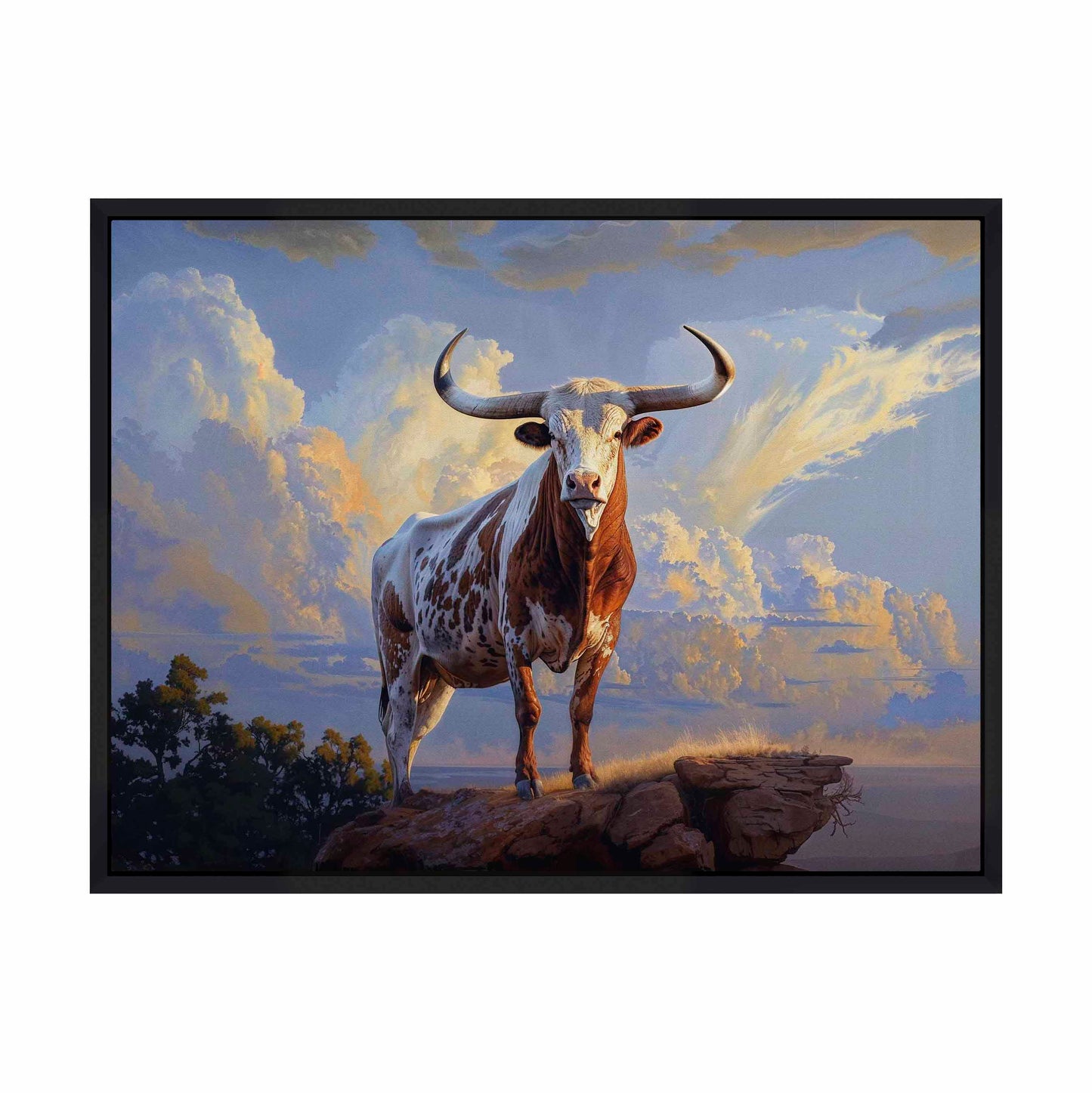 Hill Country Monarch II - Gallery Wrapped Canvas