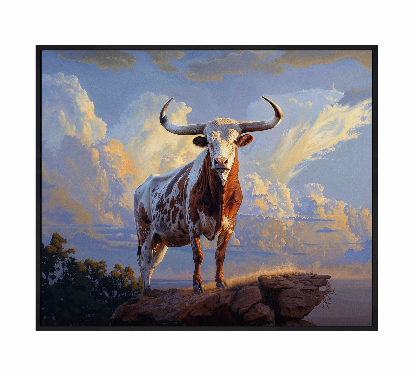 Hill Country Monarch II - Gallery Wrapped Canvas