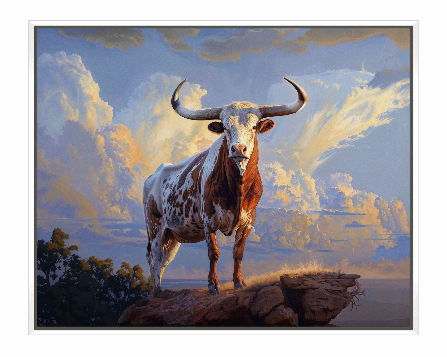Hill Country Monarch II - Gallery Wrapped Canvas