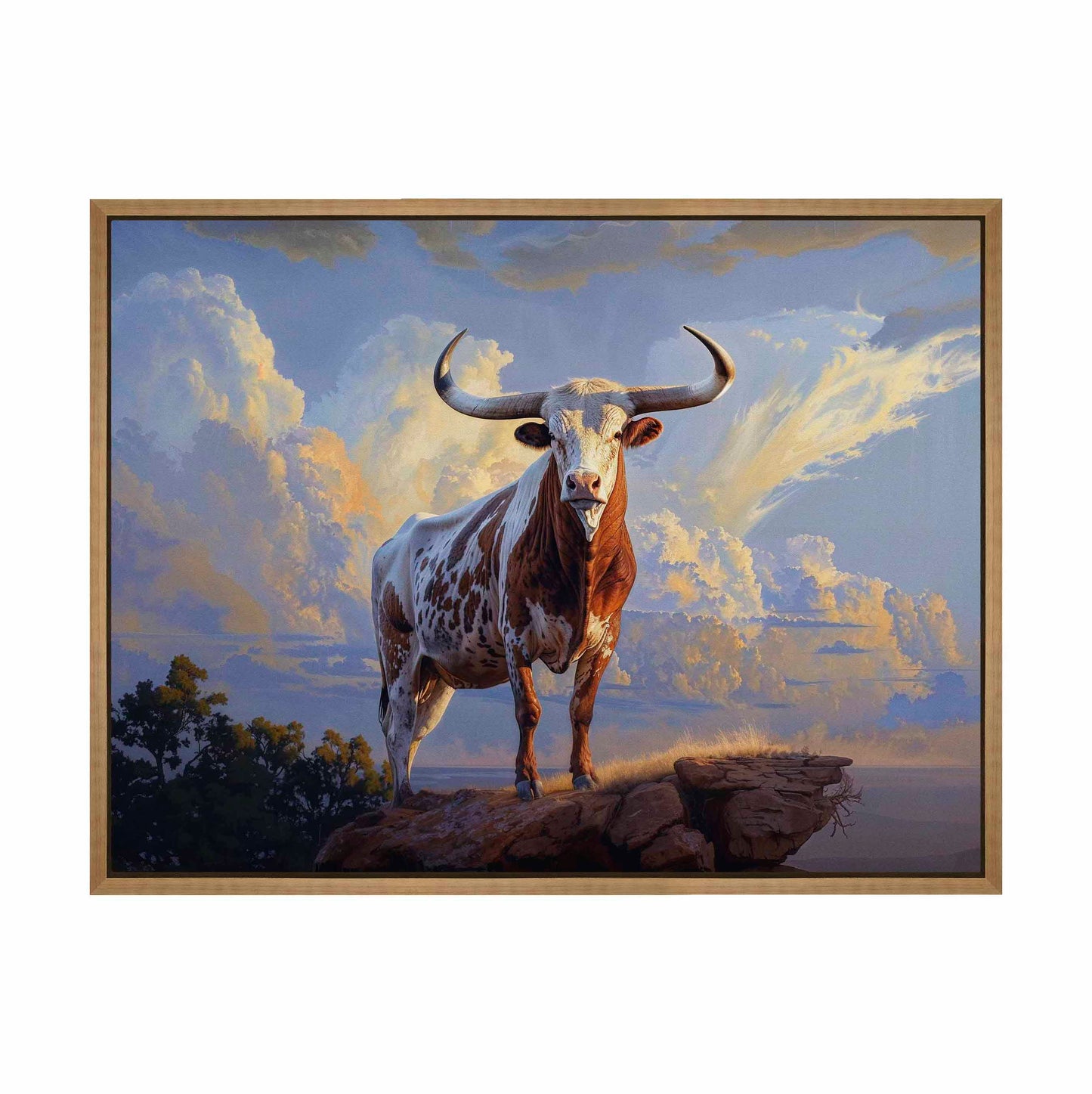 Hill Country Monarch II - Gallery Wrapped Canvas