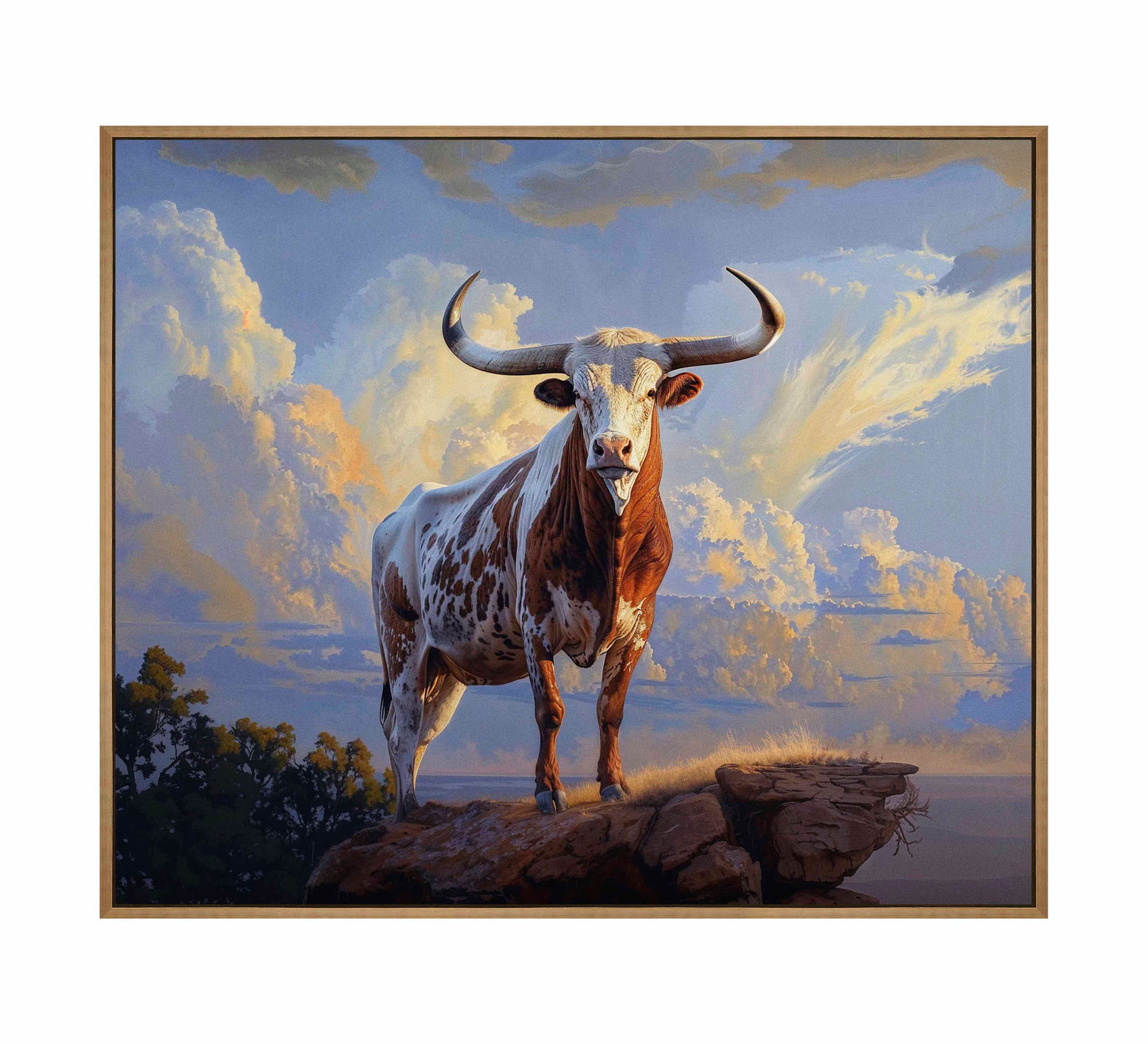 Hill Country Monarch II - Gallery Wrapped Canvas
