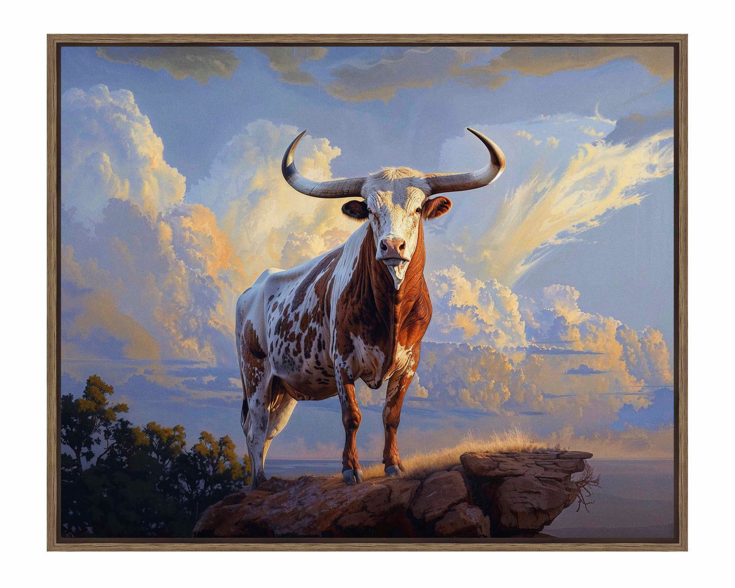 Hill Country Monarch II - Gallery Wrapped Canvas