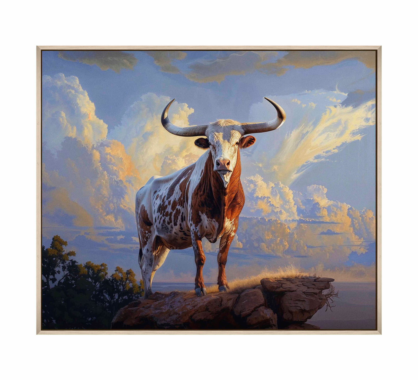 Hill Country Monarch II - Gallery Wrapped Canvas