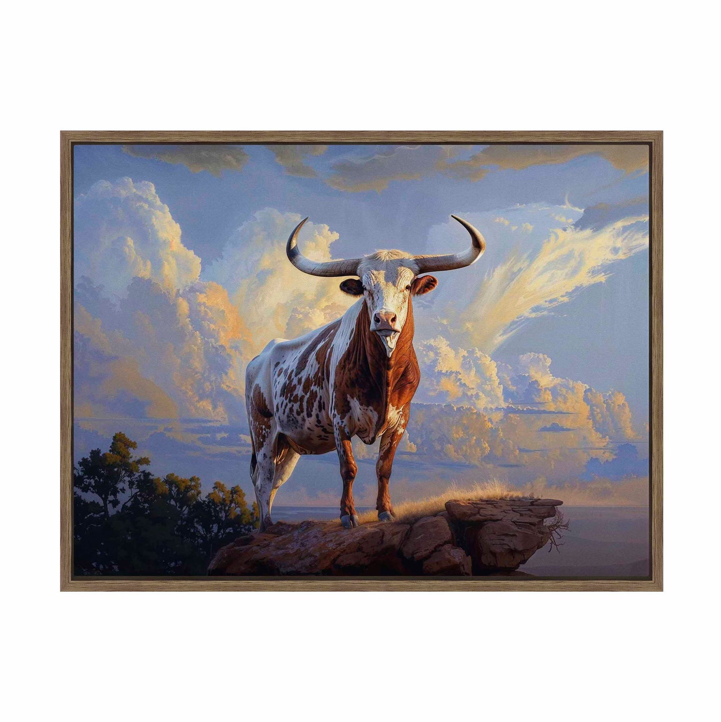 Hill Country Monarch II - Gallery Wrapped Canvas