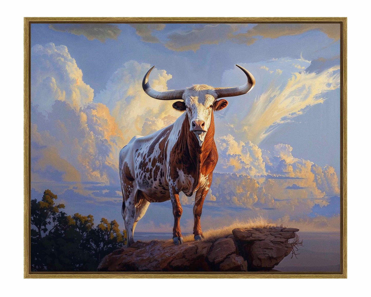 Hill Country Monarch II - Gallery Wrapped Canvas