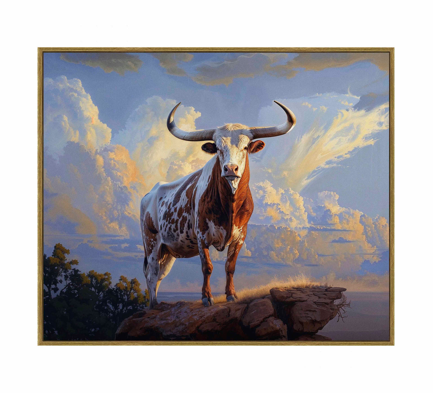 Hill Country Monarch II - Gallery Wrapped Canvas