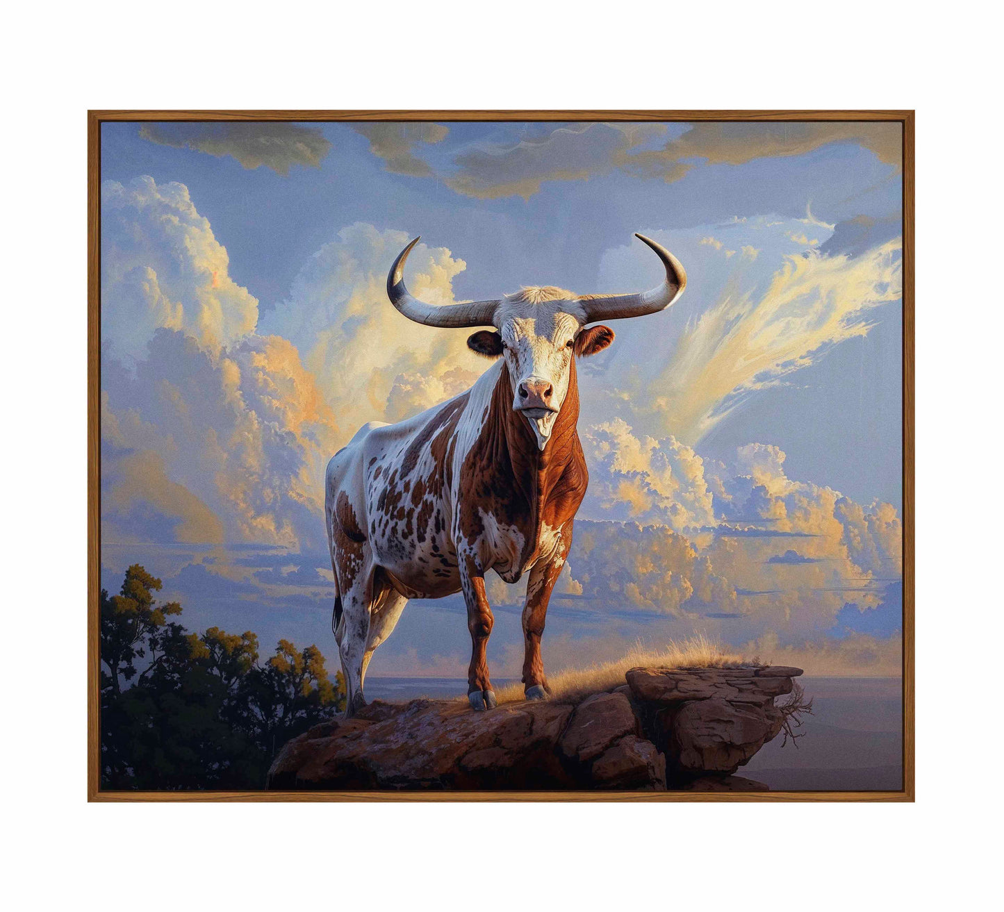 Hill Country Monarch II - Gallery Wrapped Canvas