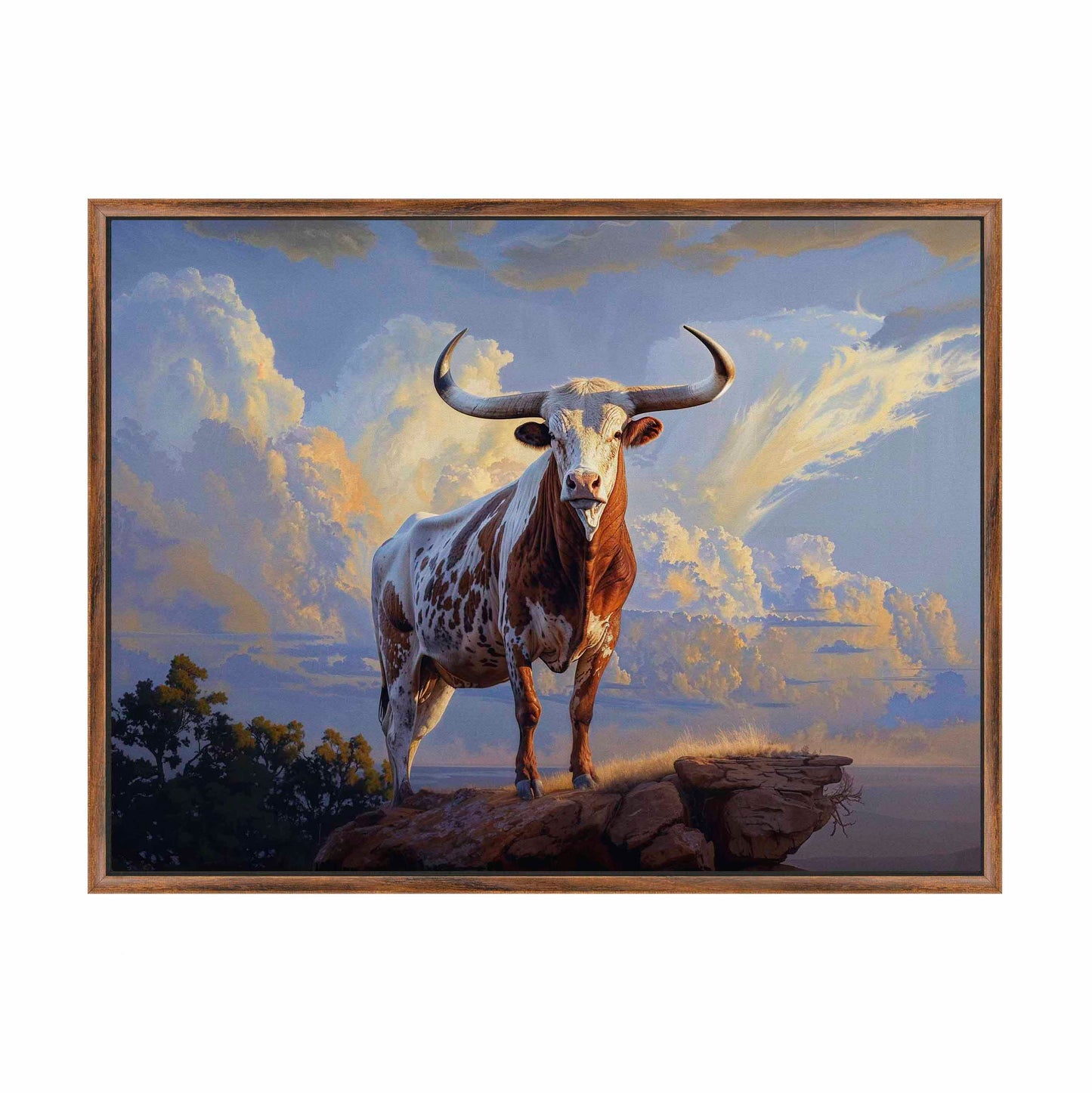 Hill Country Monarch II - Gallery Wrapped Canvas