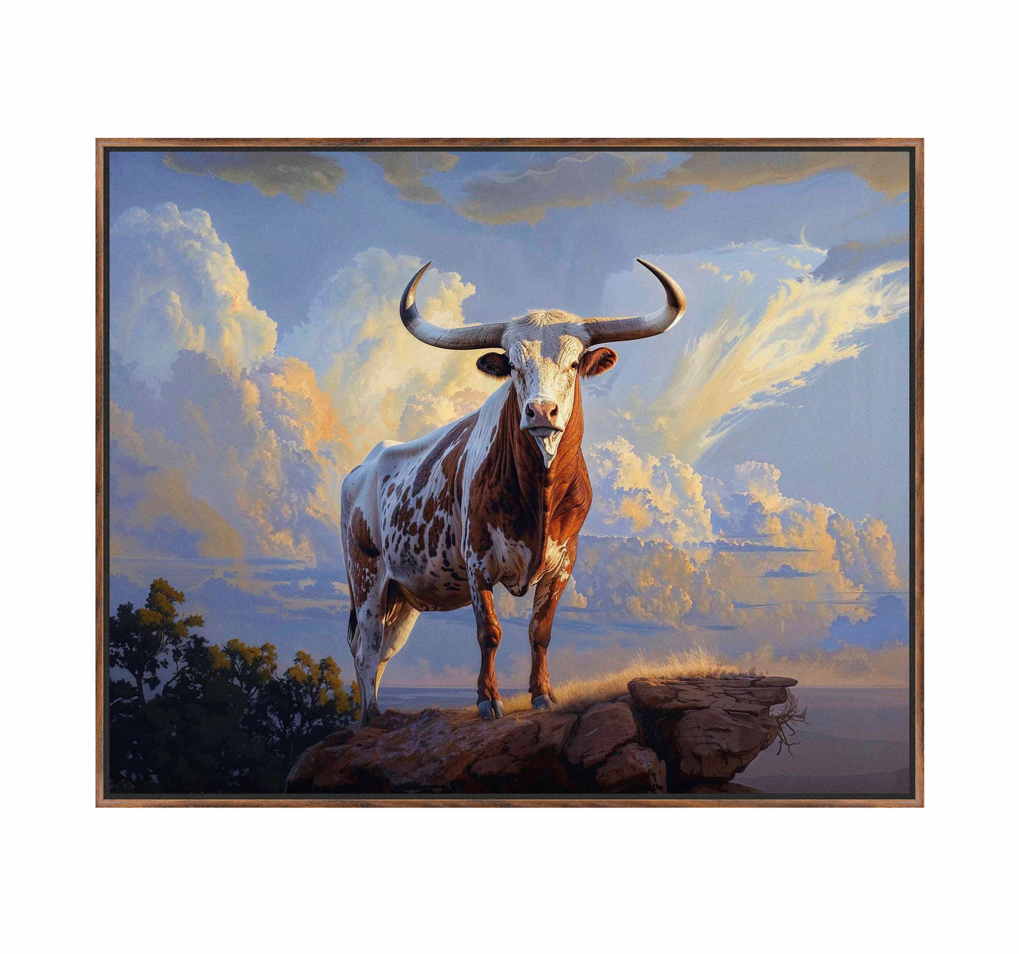 Hill Country Monarch II - Gallery Wrapped Canvas