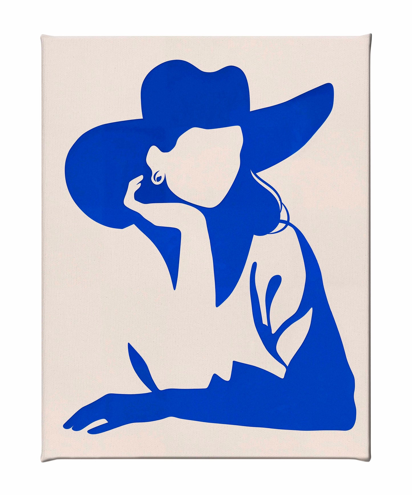 Lone Star Lean - Gallery Wrapped Canvas