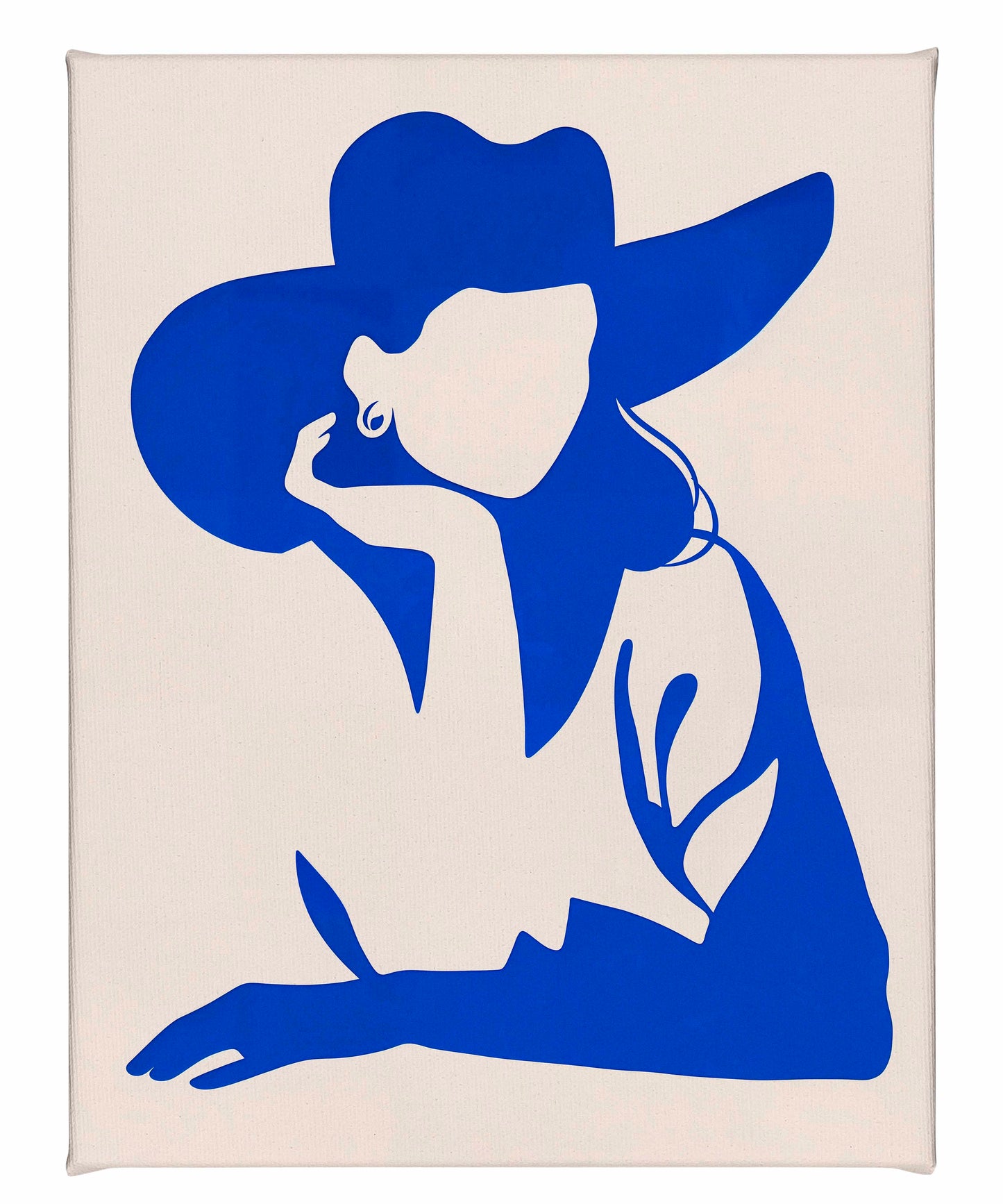 Lone Star Lean - Gallery Wrapped Canvas