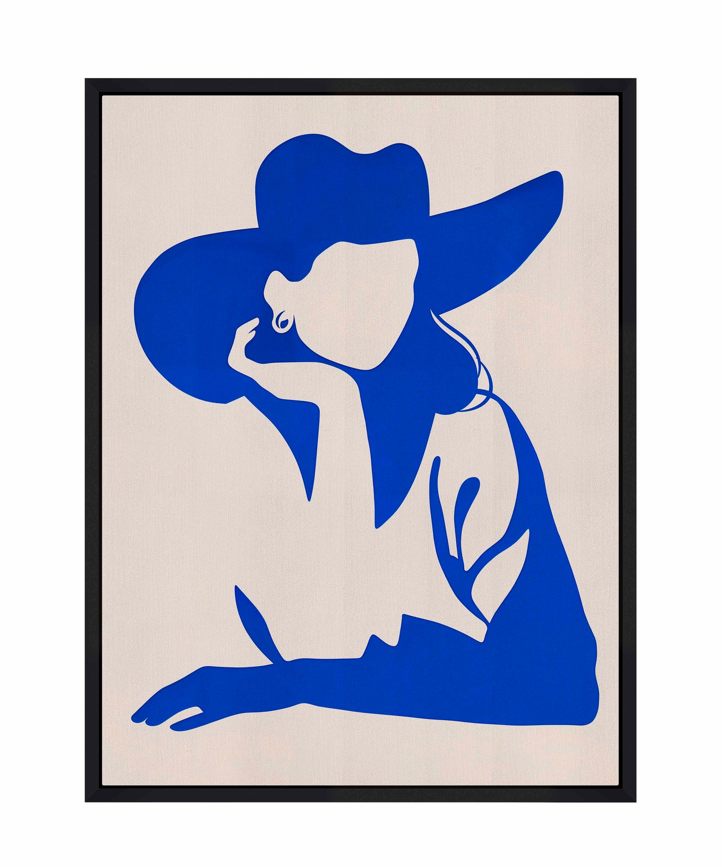 Lone Star Lean - Gallery Wrapped Canvas