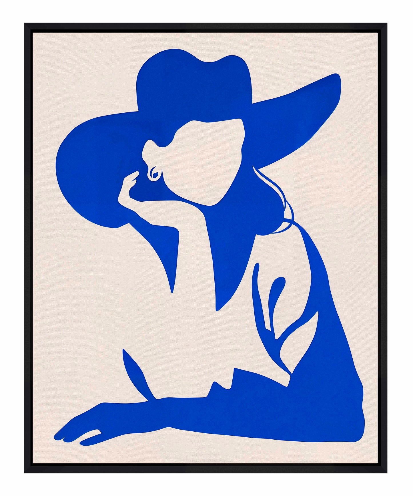 Lone Star Lean - Gallery Wrapped Canvas