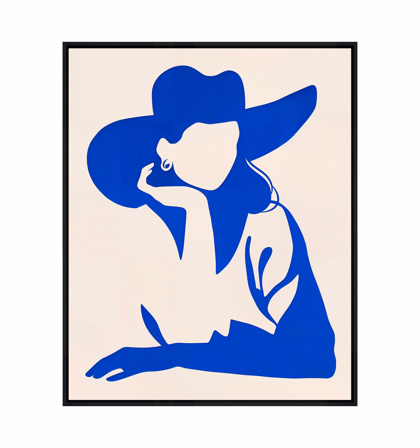 Lone Star Lean - Gallery Wrapped Canvas