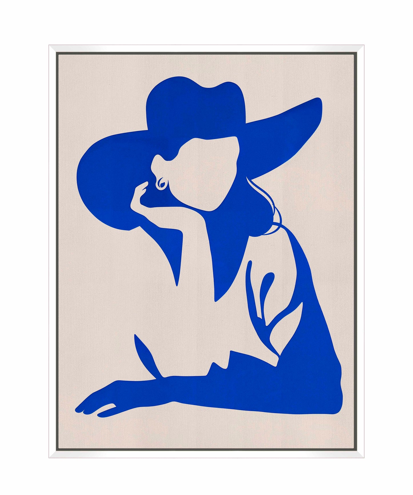 Lone Star Lean - Gallery Wrapped Canvas