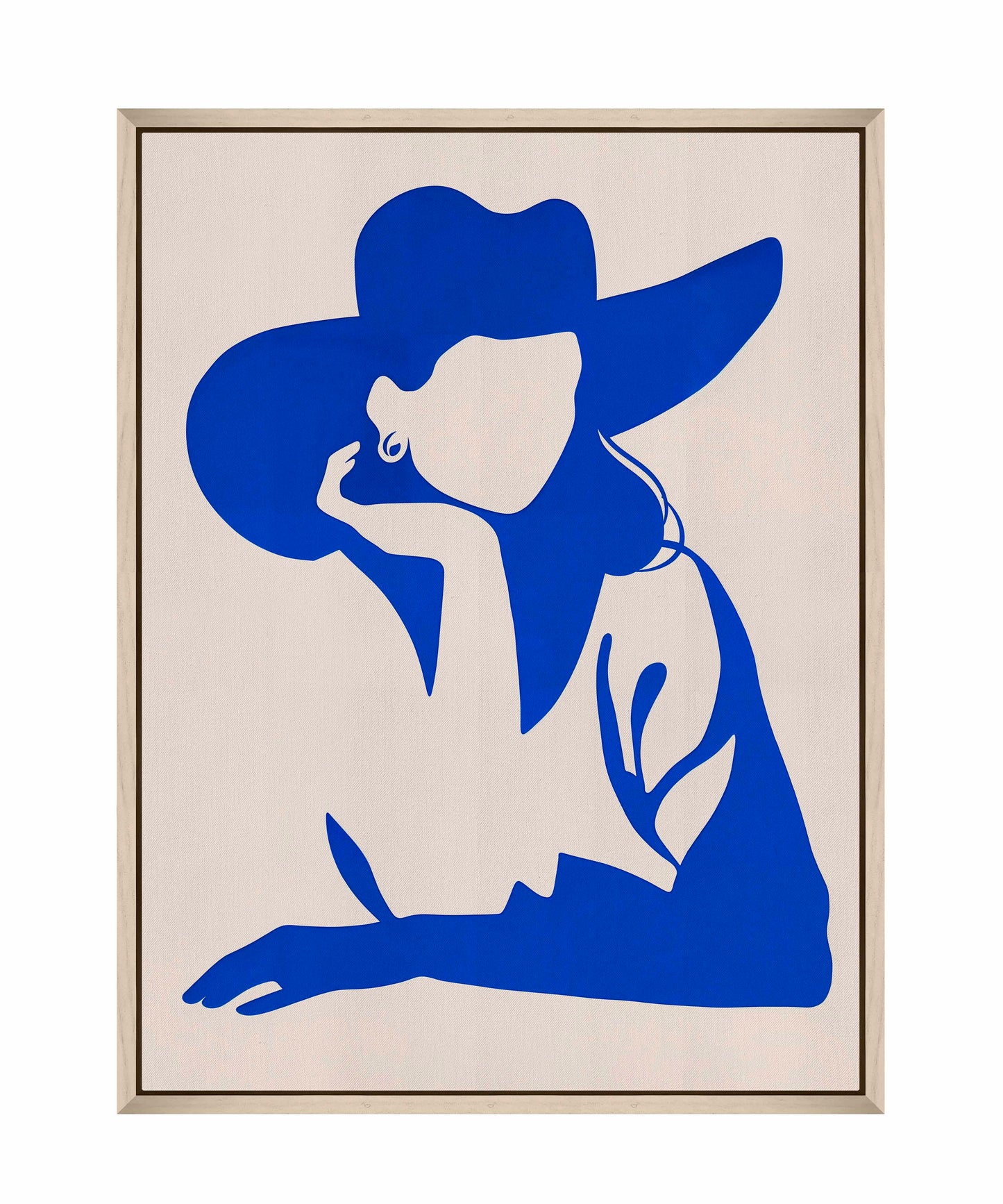 Lone Star Lean - Gallery Wrapped Canvas