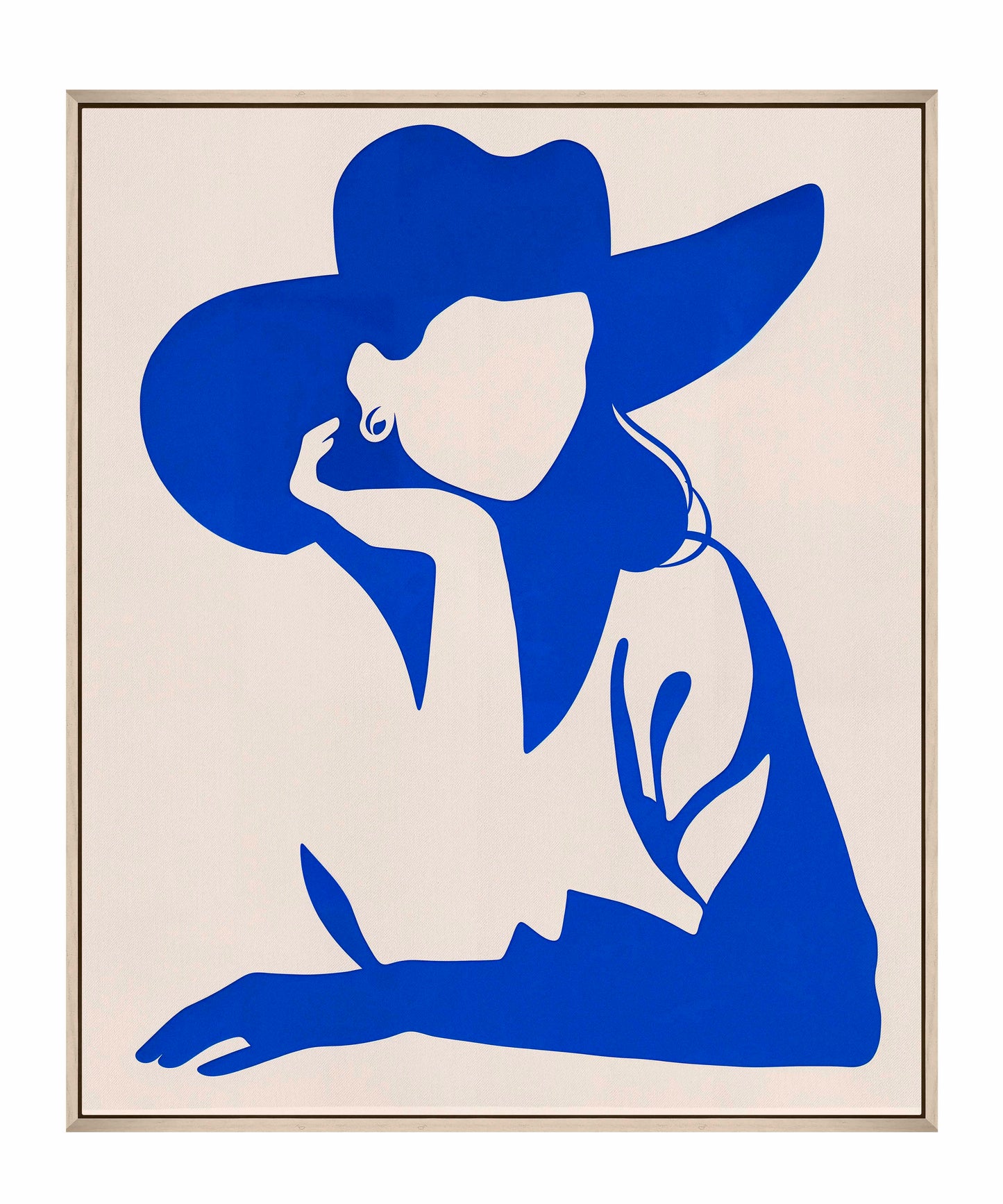 Lone Star Lean - Gallery Wrapped Canvas