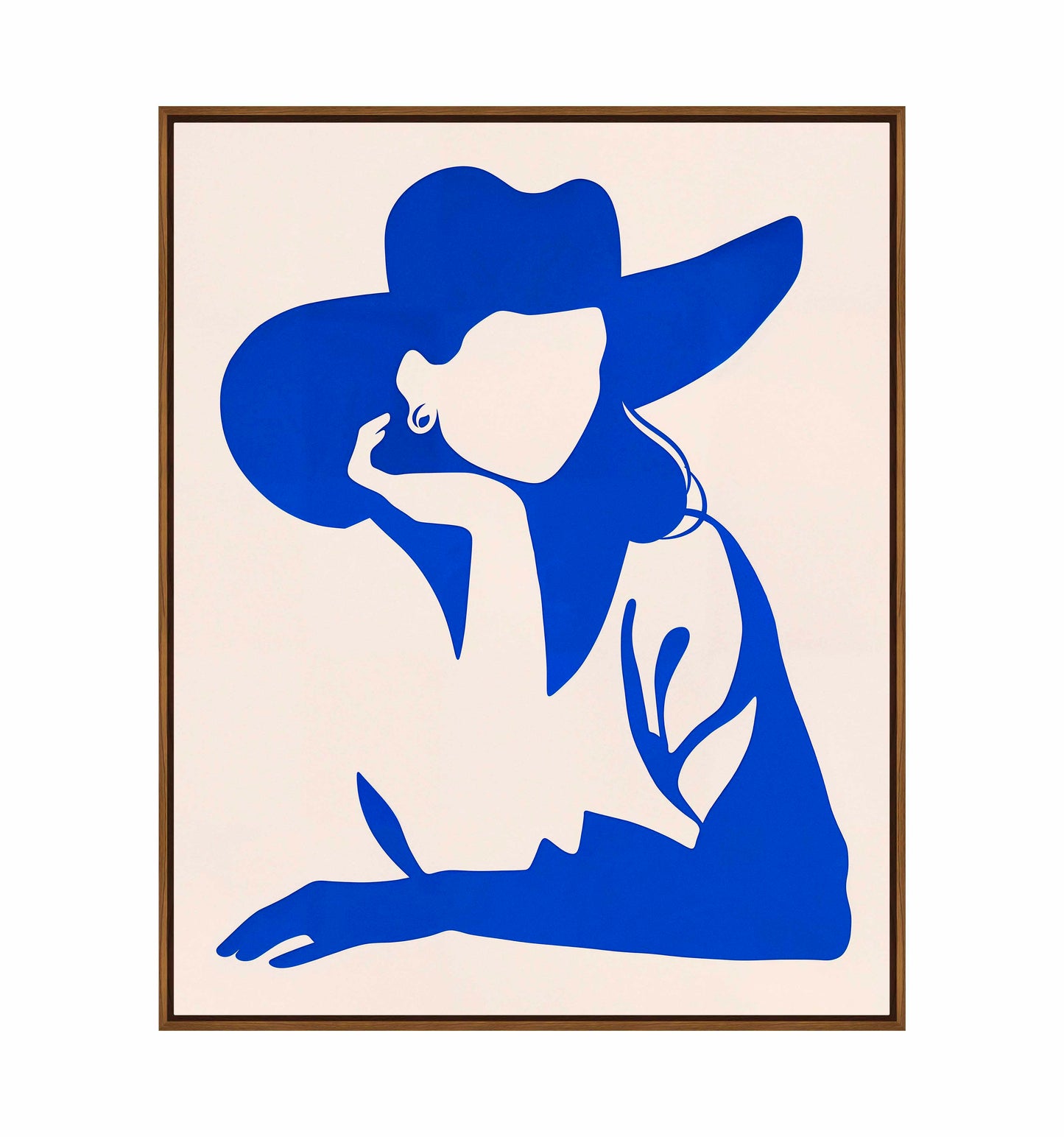 Lone Star Lean - Gallery Wrapped Canvas