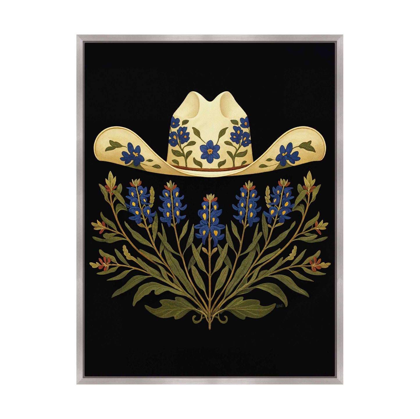 Cowgirl's Halo - Gallery Wrapped Canvas