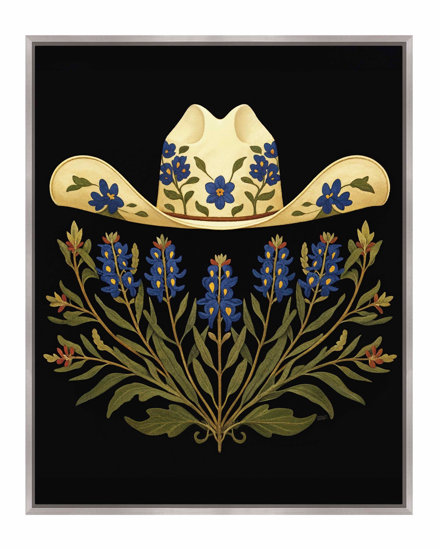 Cowgirl's Halo - Gallery Wrapped Canvas