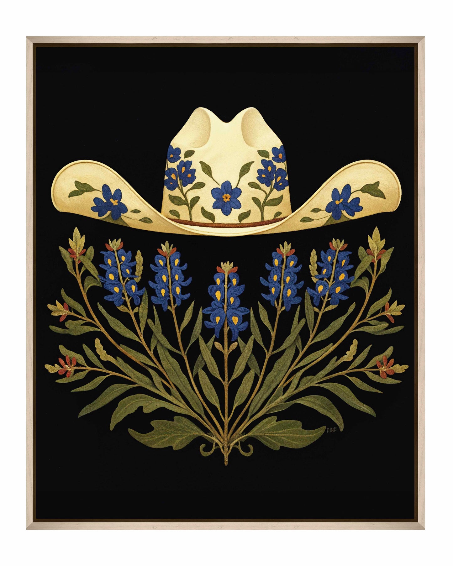 Cowgirl's Halo - Gallery Wrapped Canvas