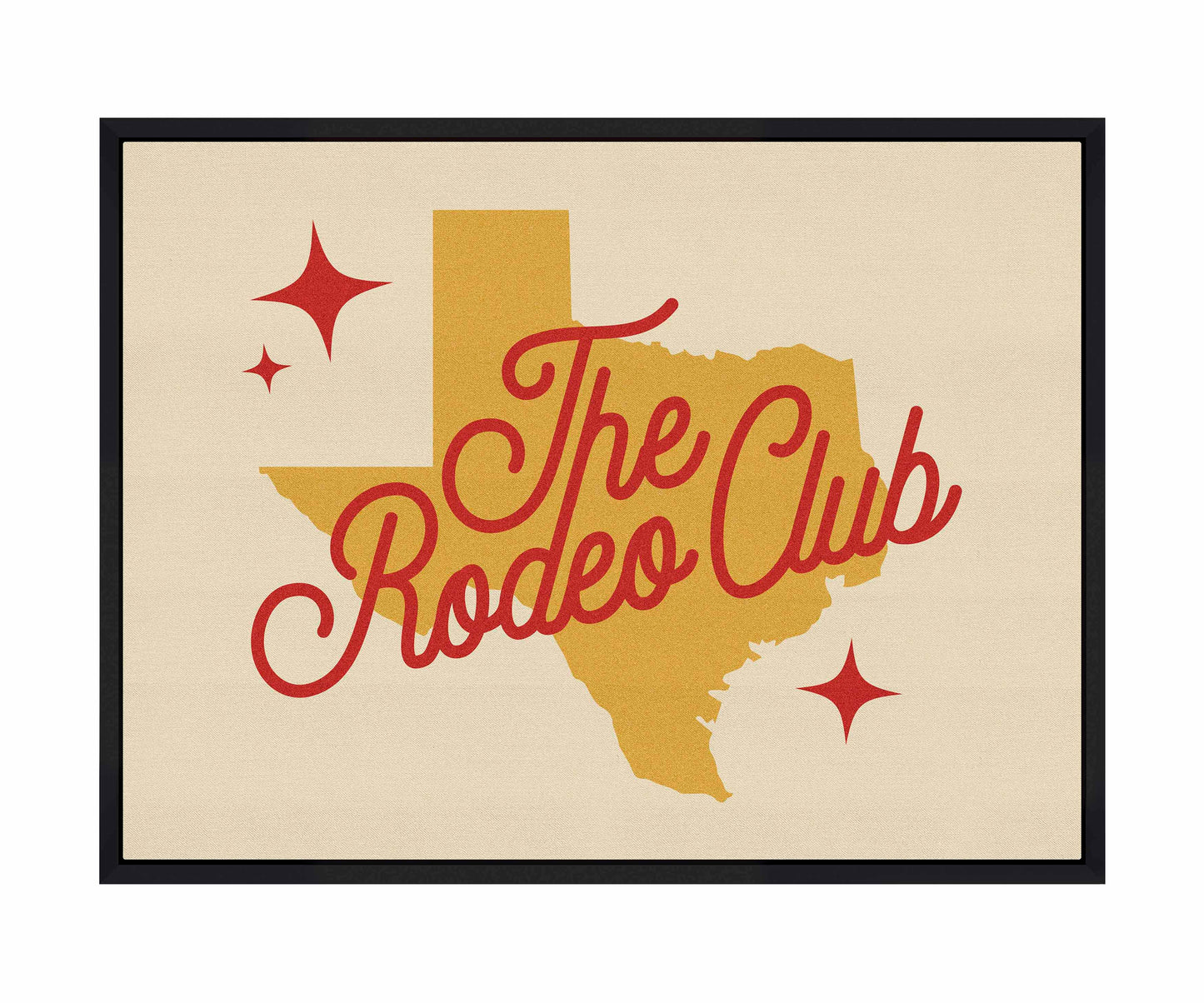 The Rodeo Club - Gallery Wrapped Canvas