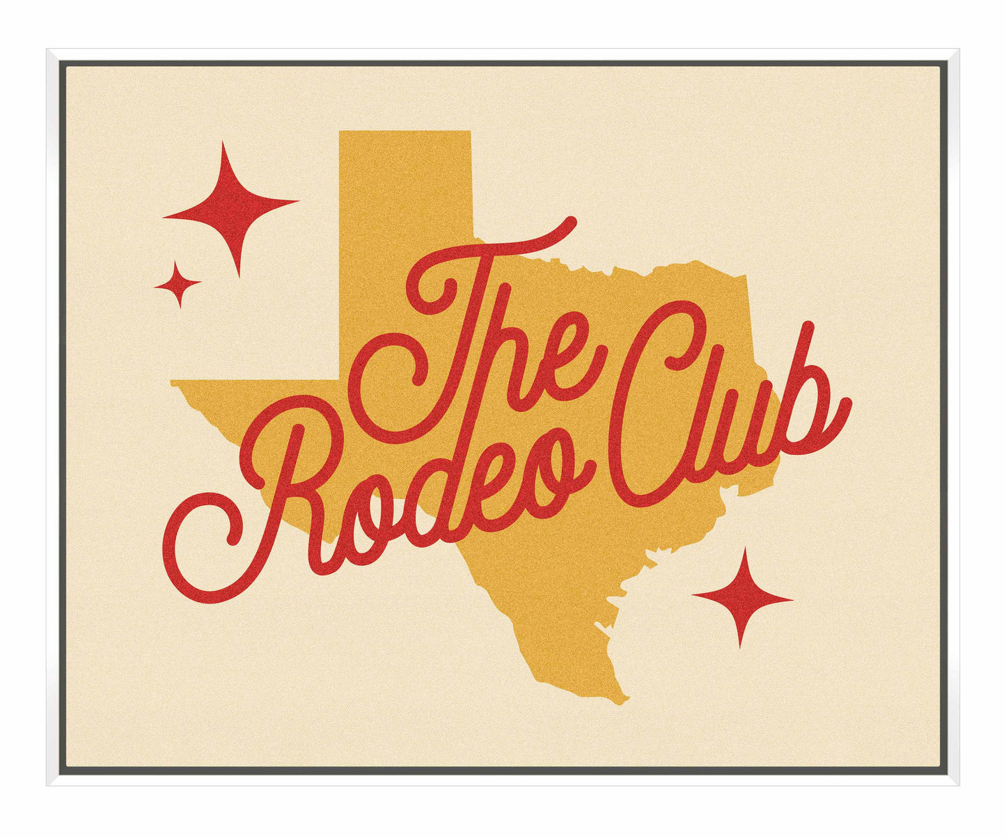 The Rodeo Club - Gallery Wrapped Canvas