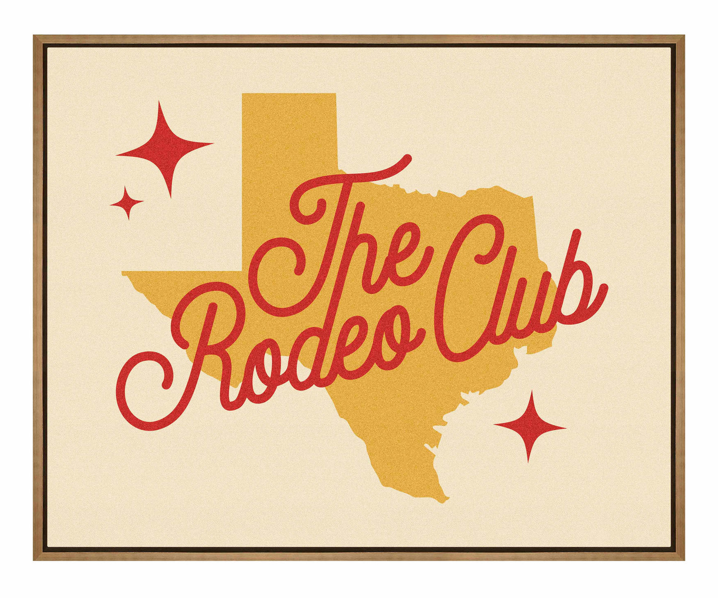The Rodeo Club - Gallery Wrapped Canvas