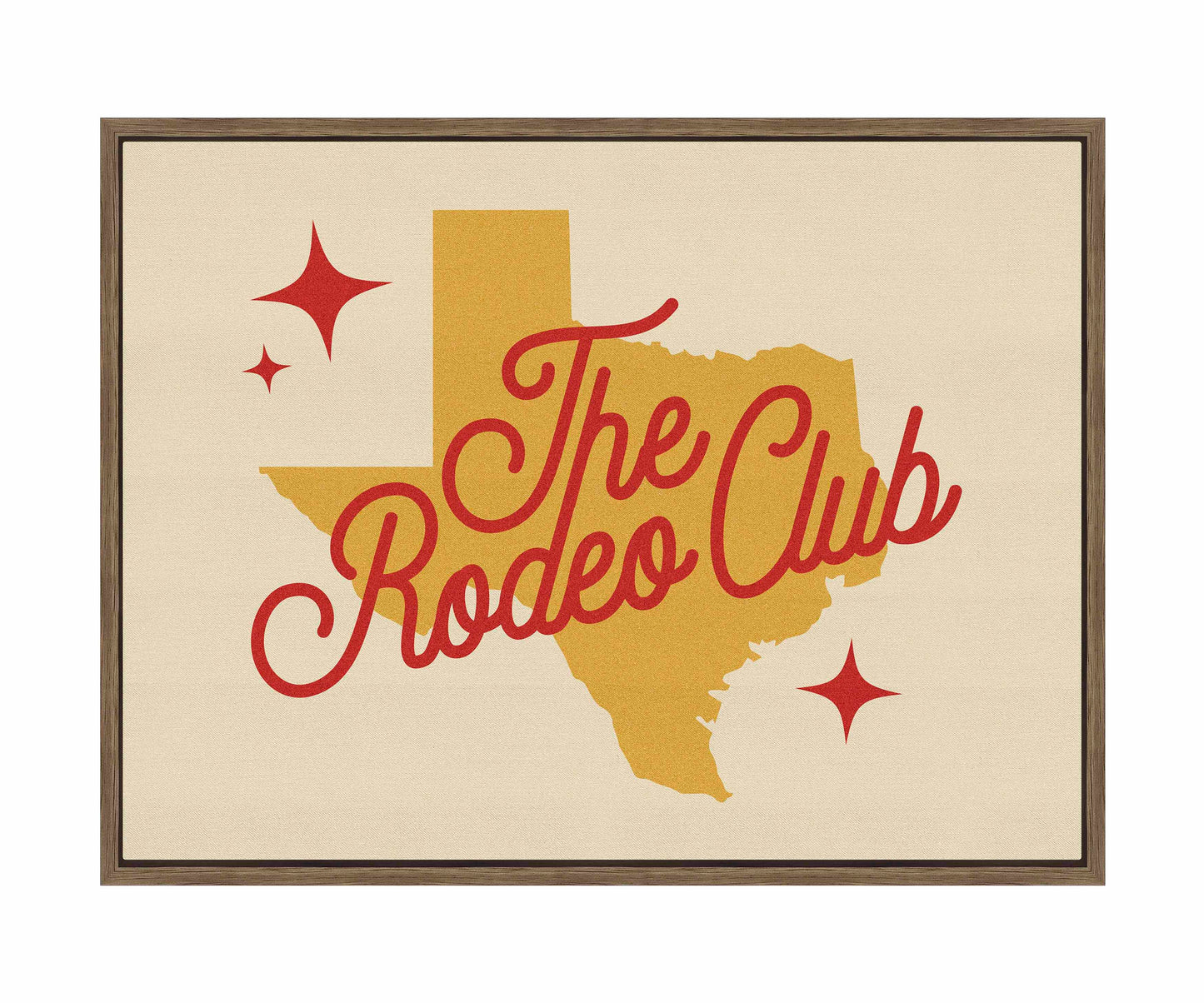 The Rodeo Club - Gallery Wrapped Canvas