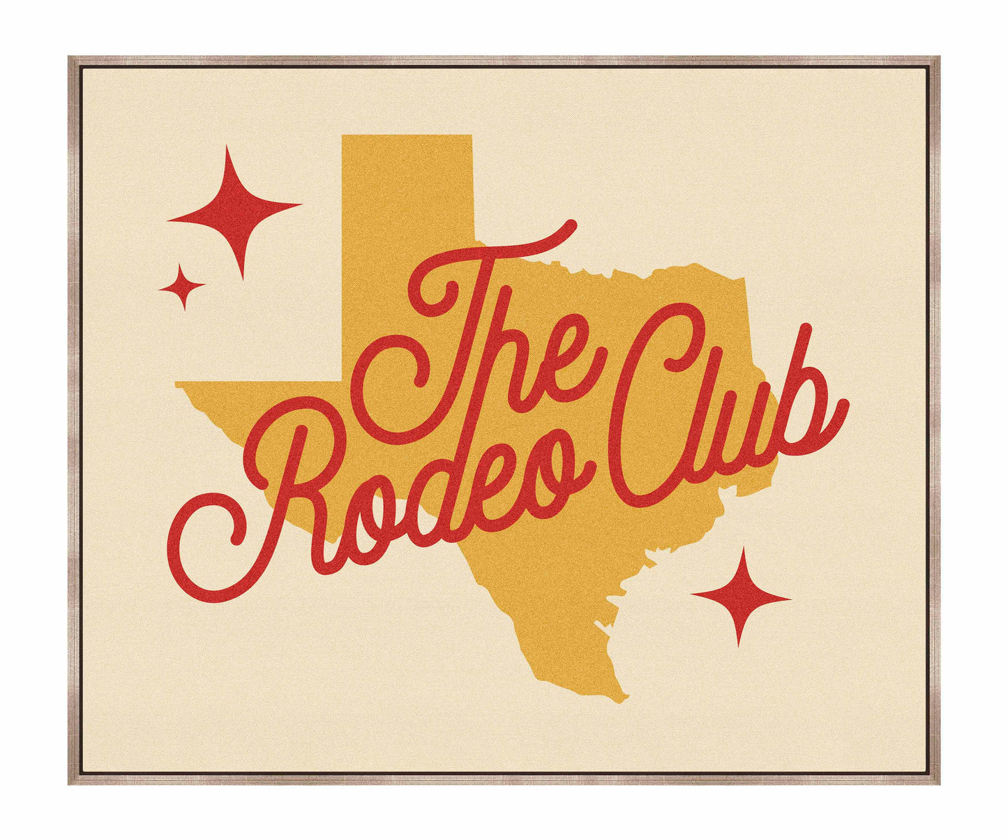 The Rodeo Club - Gallery Wrapped Canvas