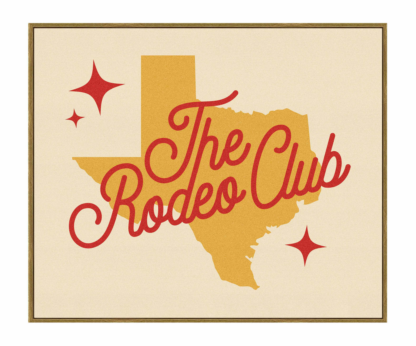 The Rodeo Club - Gallery Wrapped Canvas