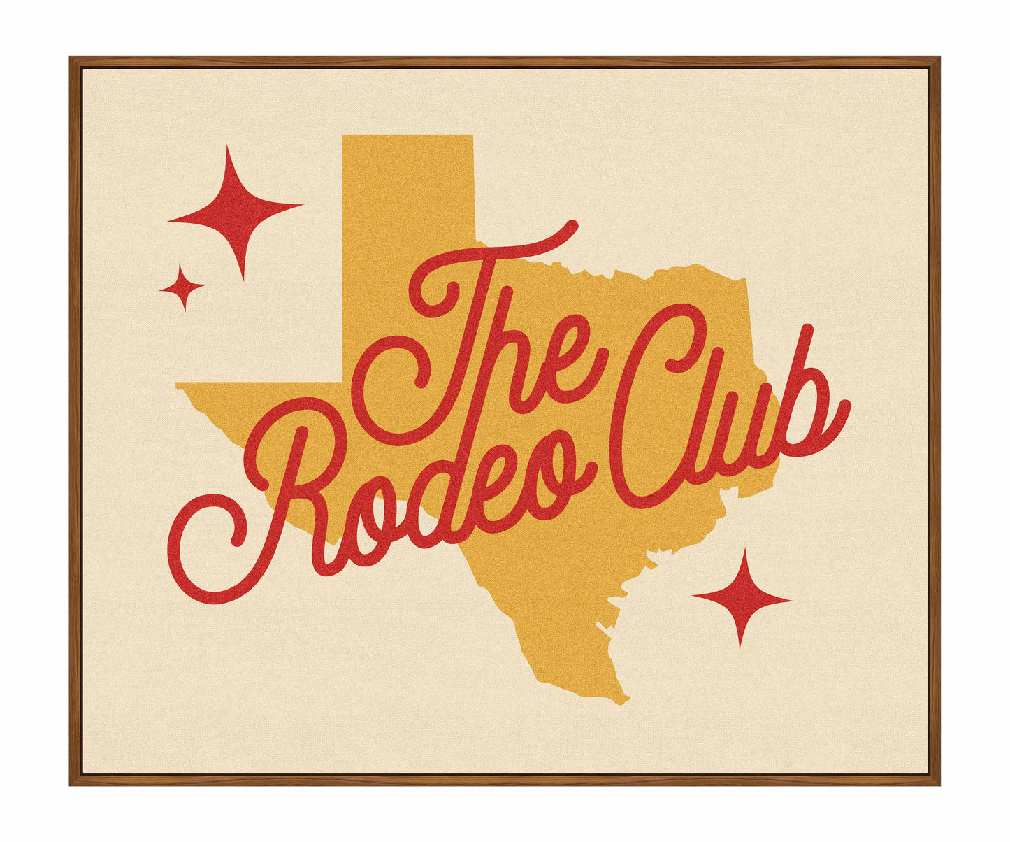 The Rodeo Club - Gallery Wrapped Canvas