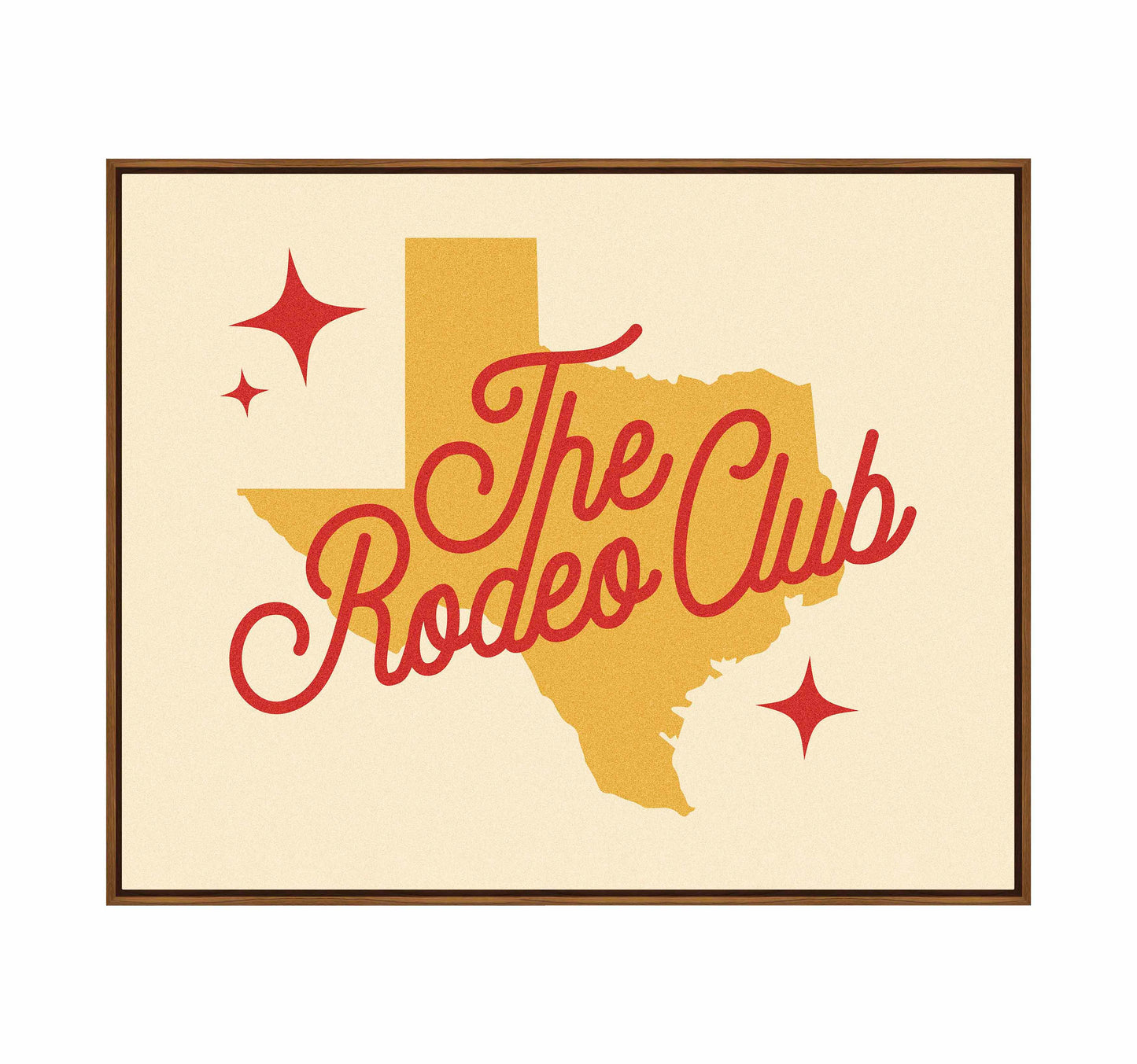 The Rodeo Club - Gallery Wrapped Canvas