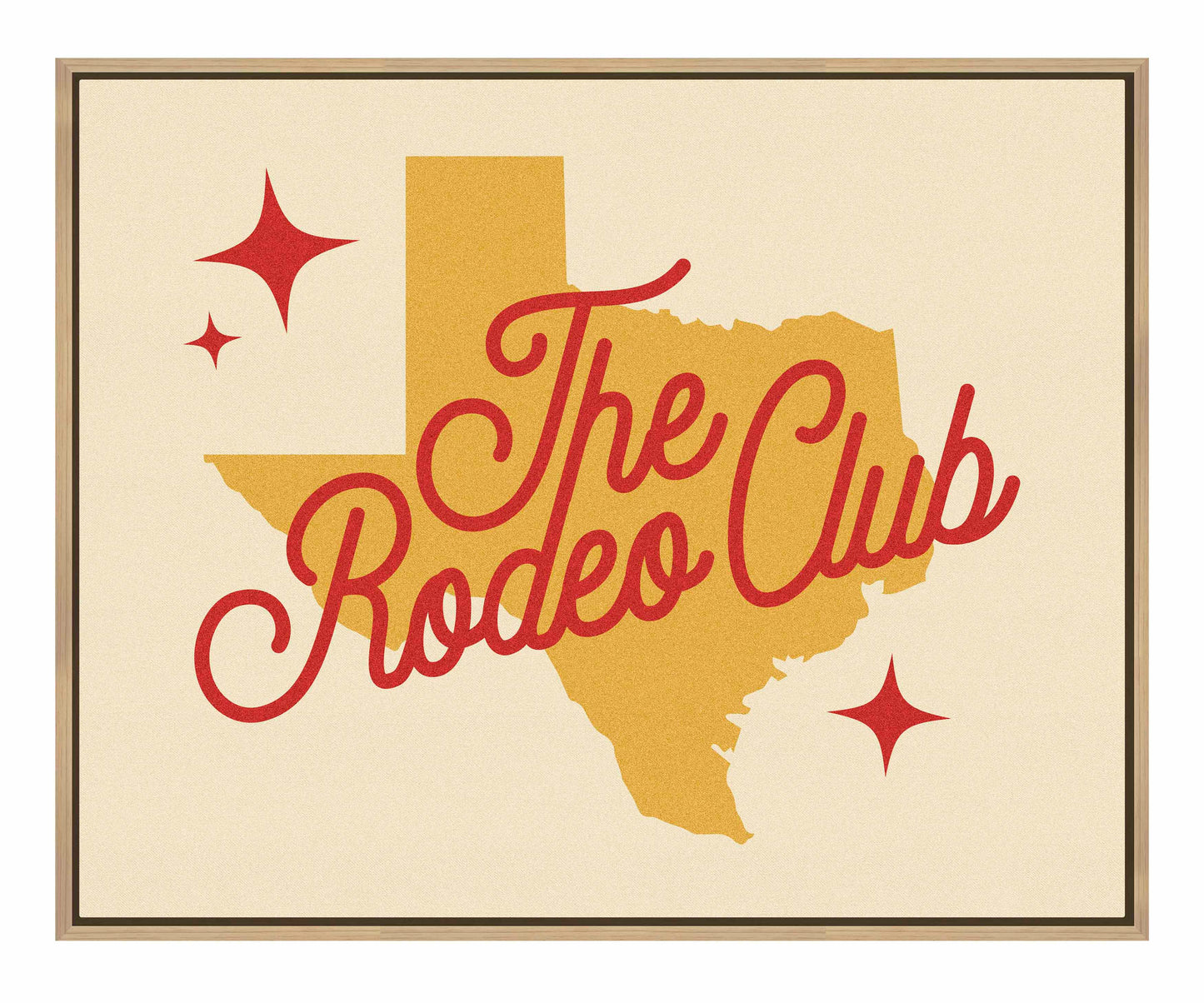 The Rodeo Club - Gallery Wrapped Canvas