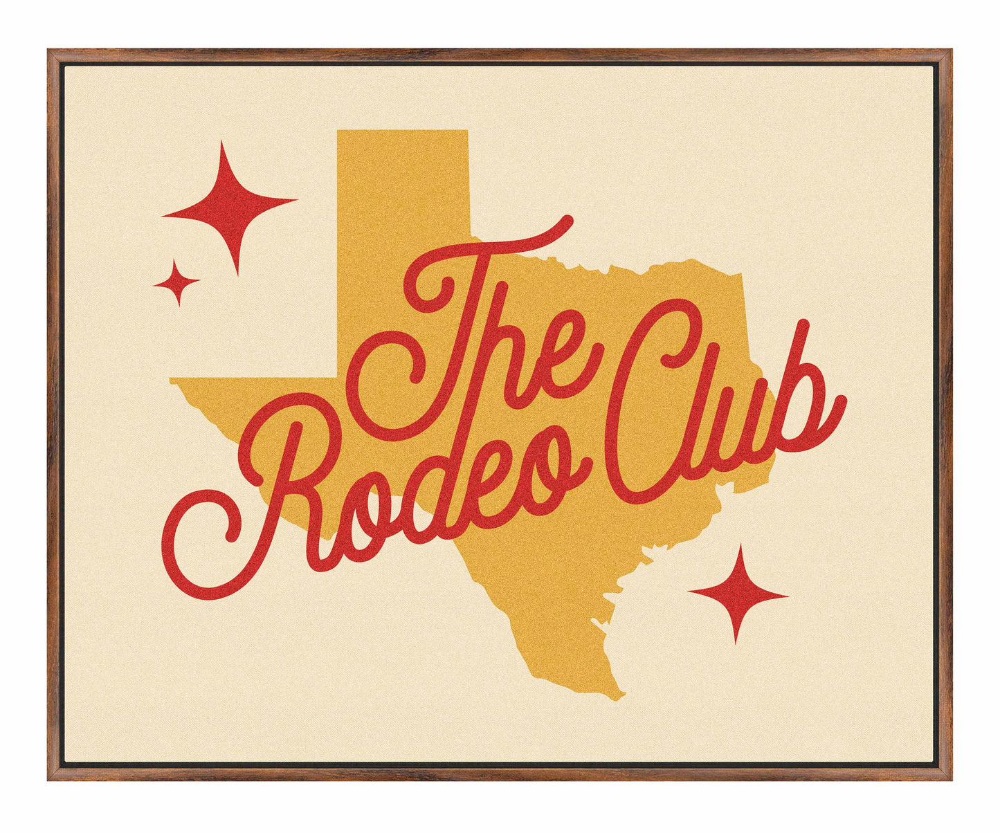 The Rodeo Club - Gallery Wrapped Canvas