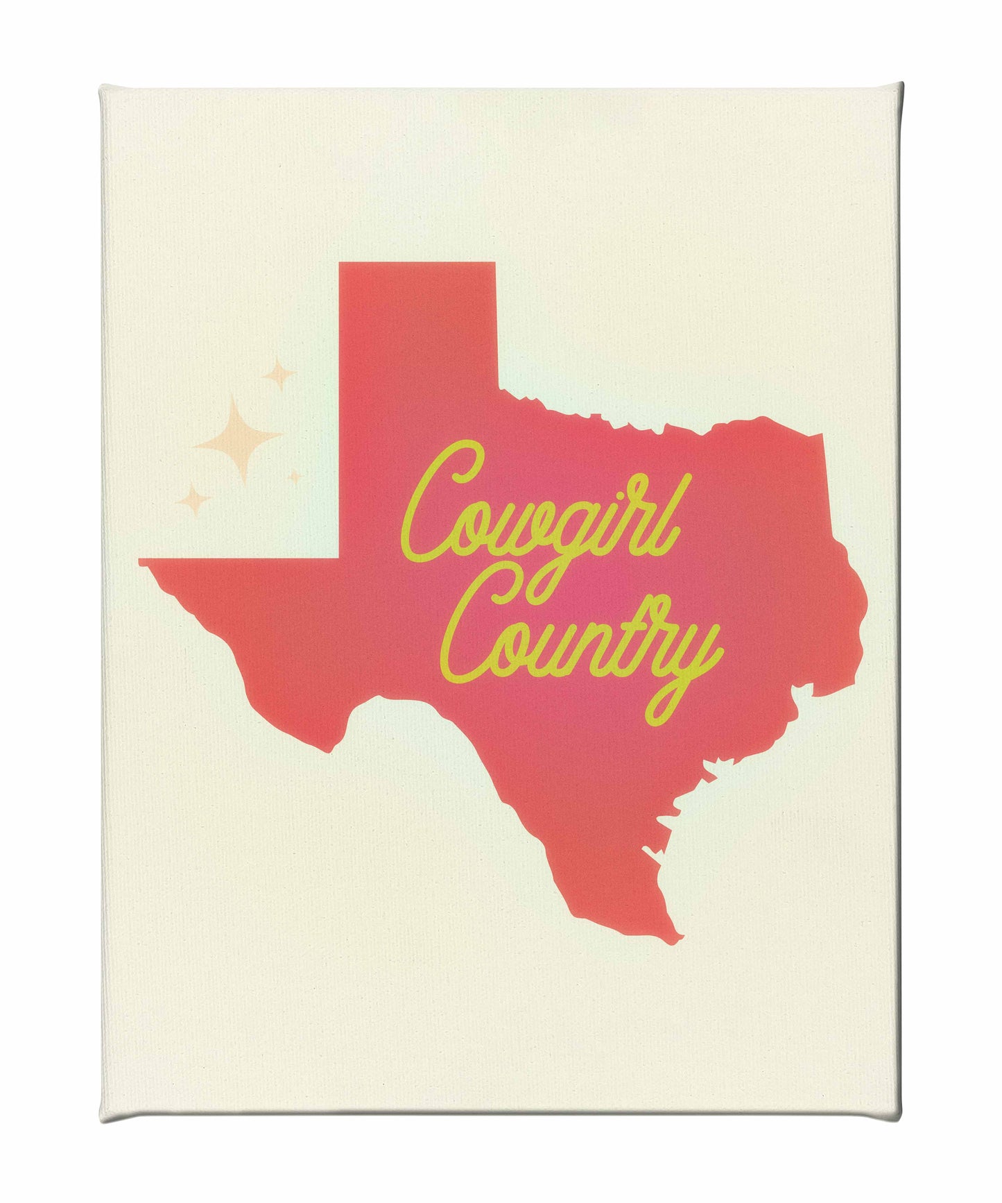 Cowgirl Country Pink - Gallery Wrapped Canvas
