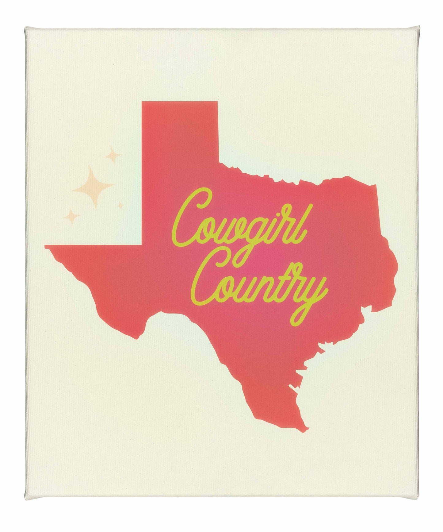 Cowgirl Country Pink - Gallery Wrapped Canvas