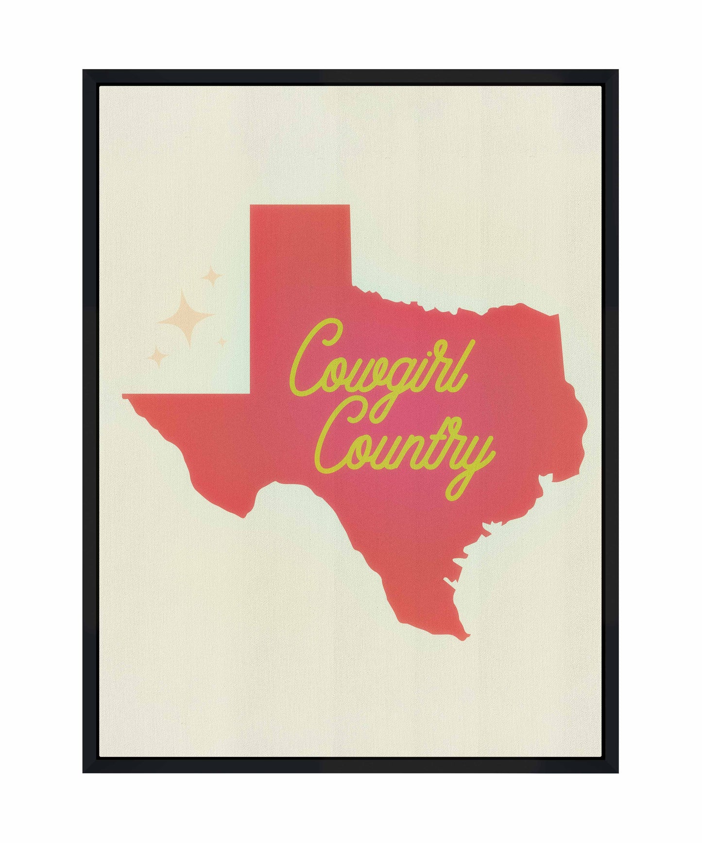 Cowgirl Country Pink - Gallery Wrapped Canvas