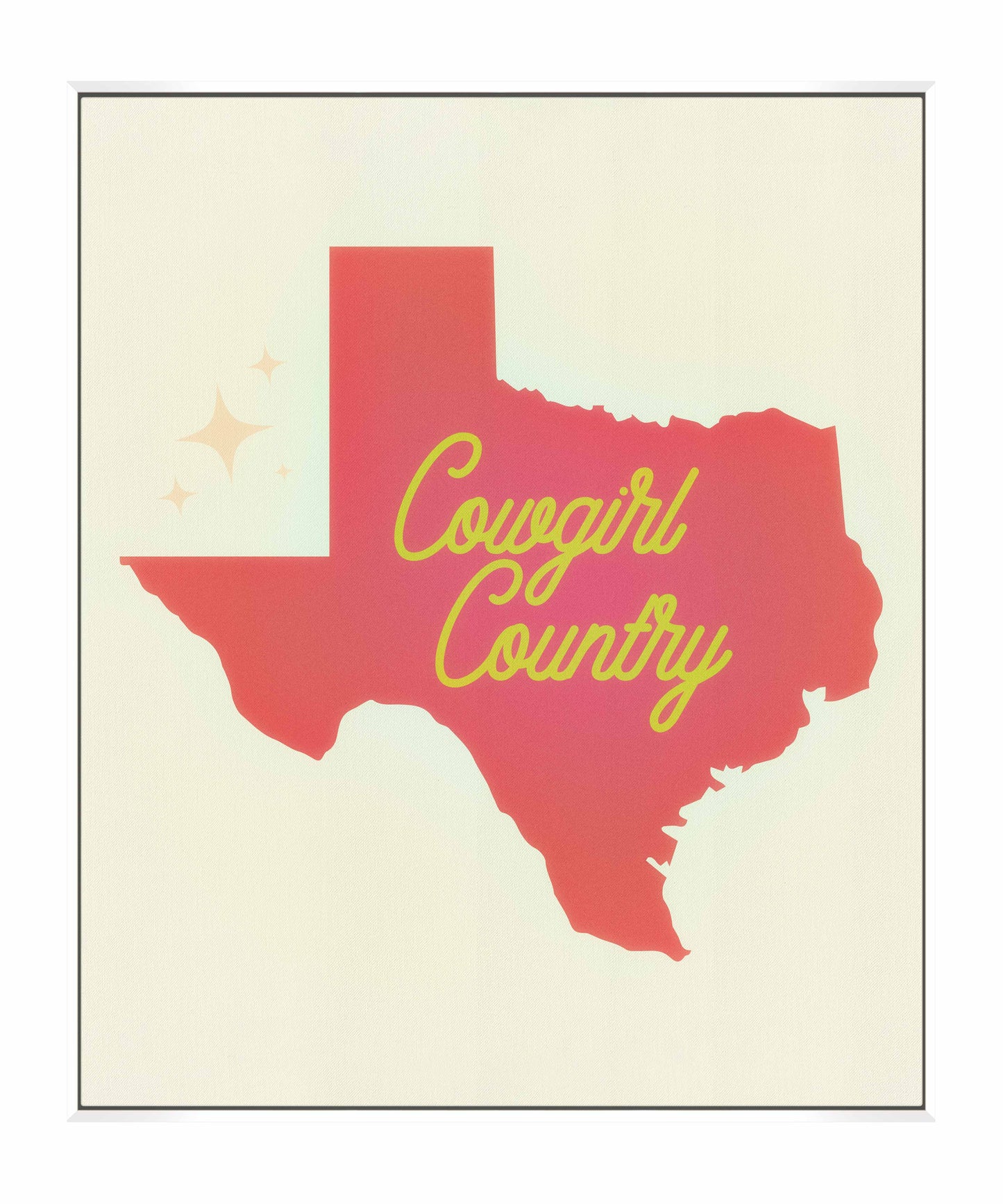 Cowgirl Country Pink - Gallery Wrapped Canvas