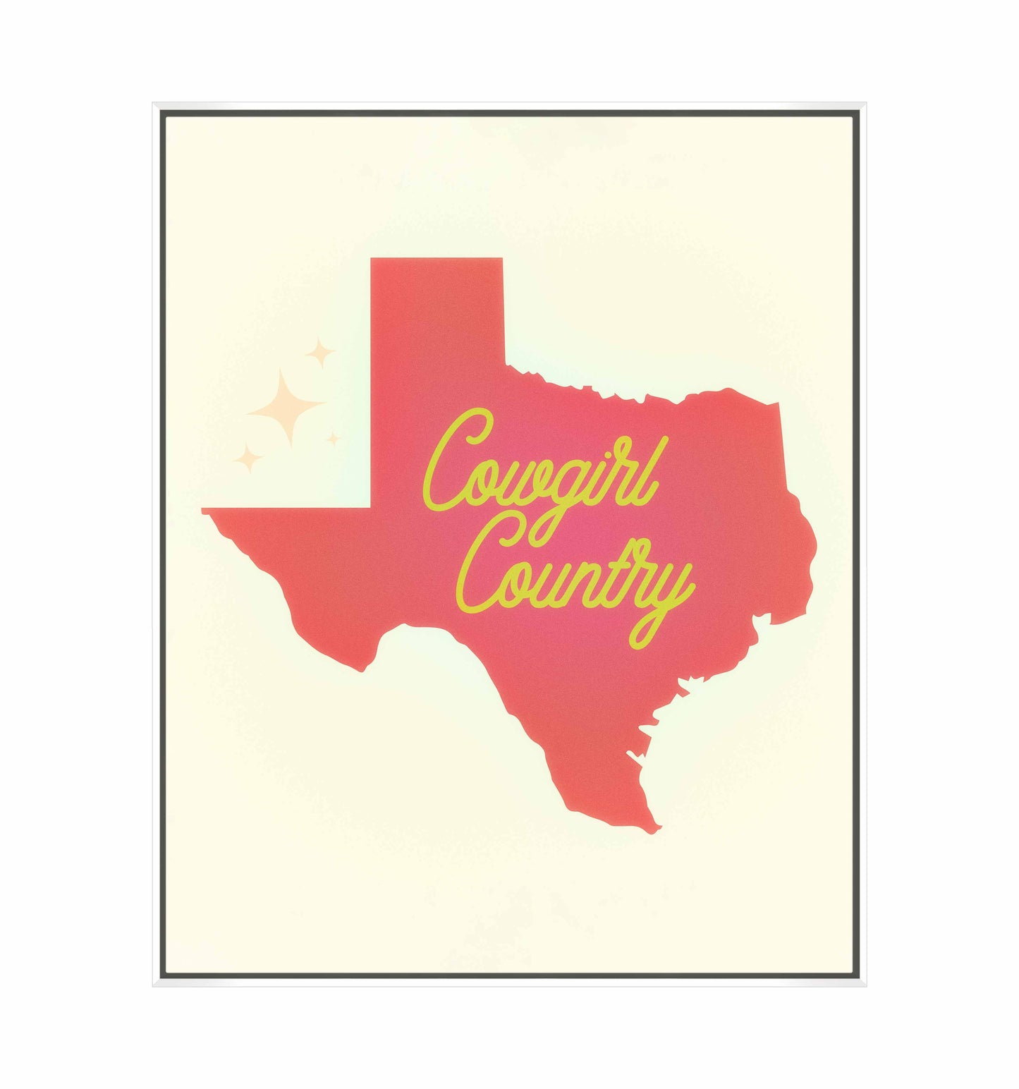Cowgirl Country Pink - Gallery Wrapped Canvas