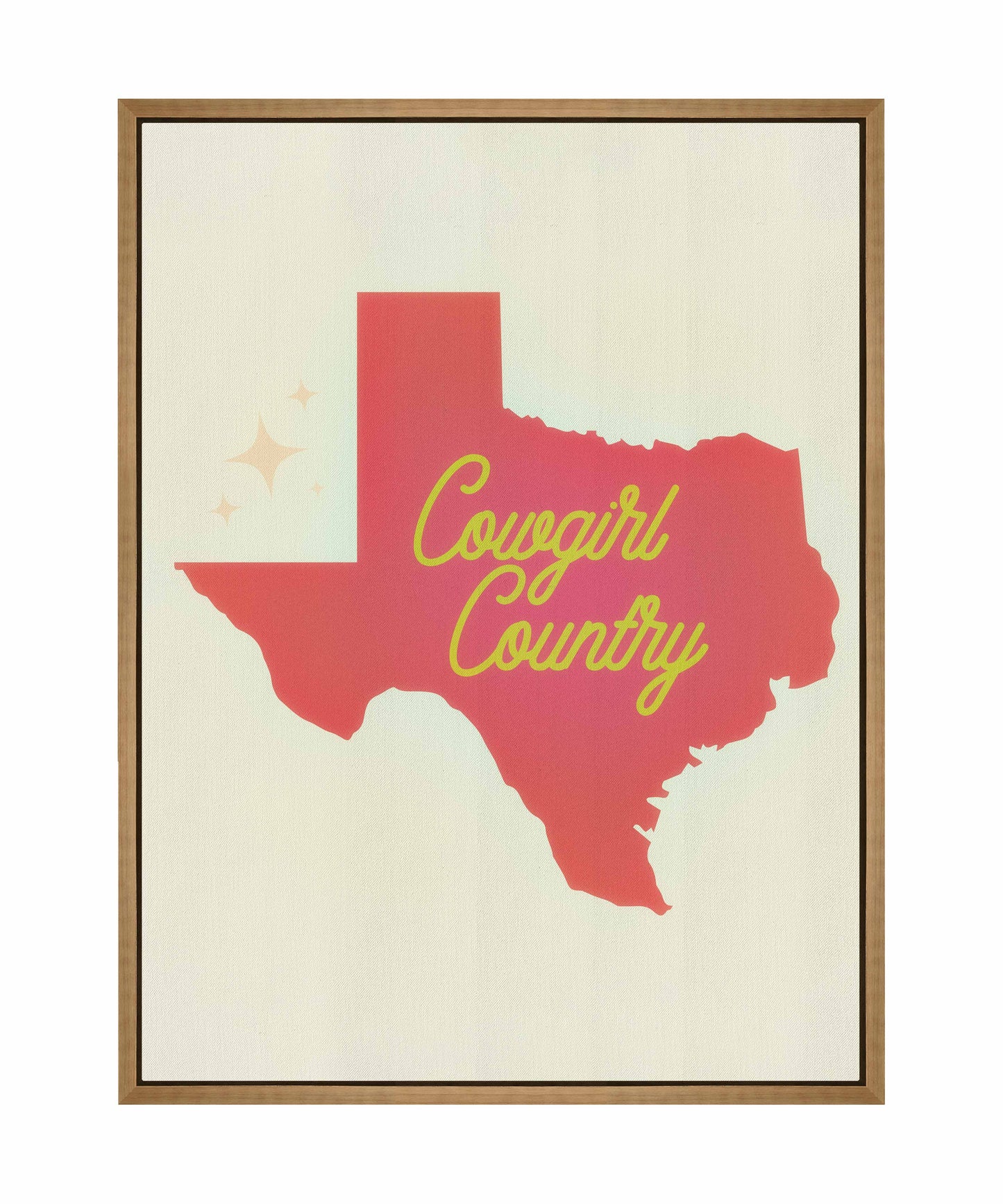 Cowgirl Country Pink - Gallery Wrapped Canvas