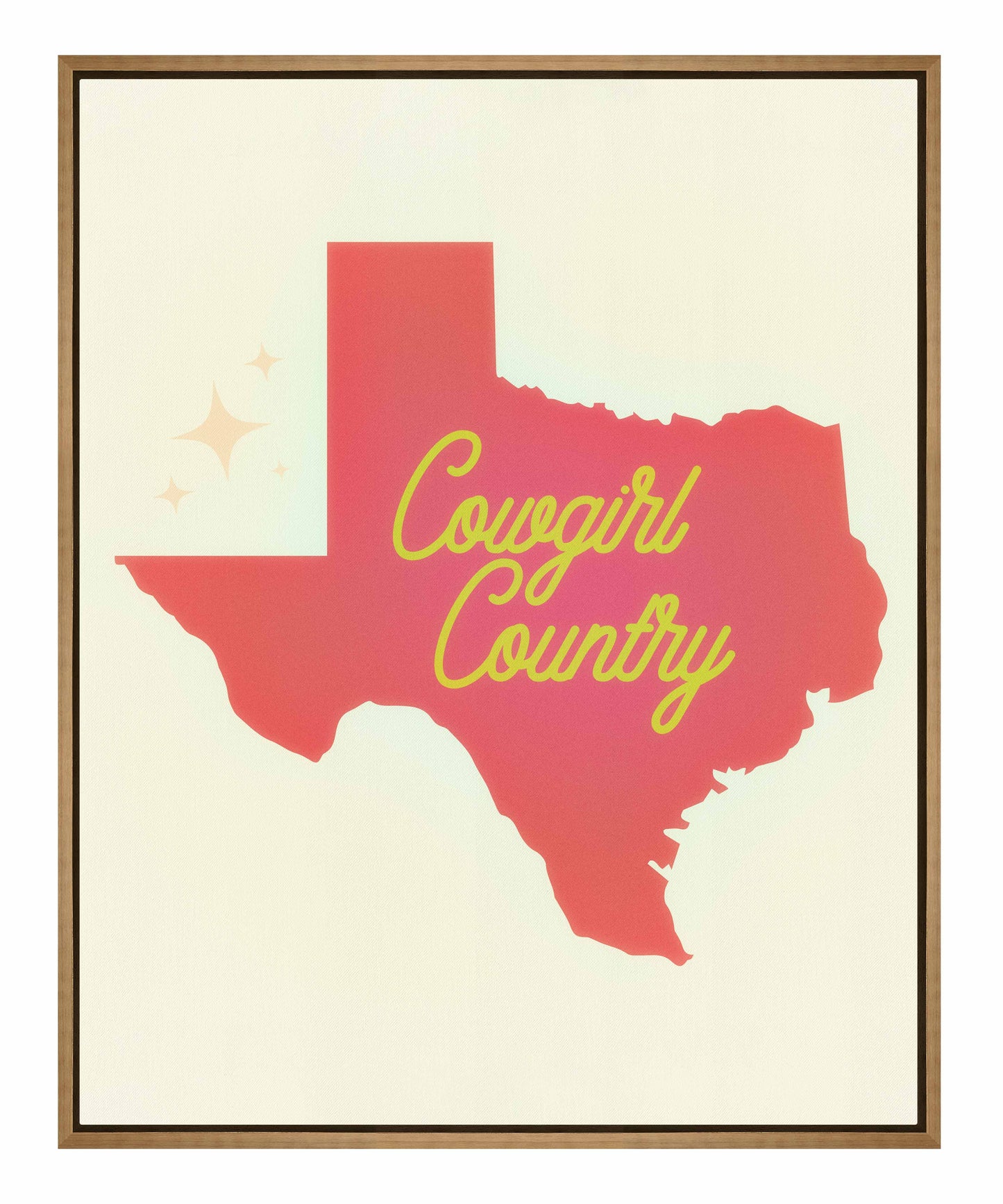 Cowgirl Country Pink - Gallery Wrapped Canvas