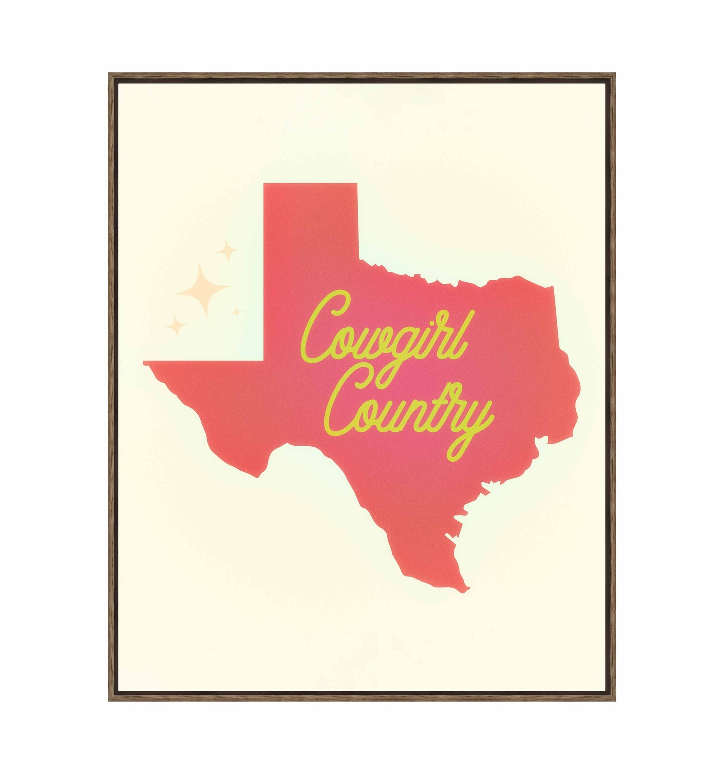 Cowgirl Country Pink - Gallery Wrapped Canvas