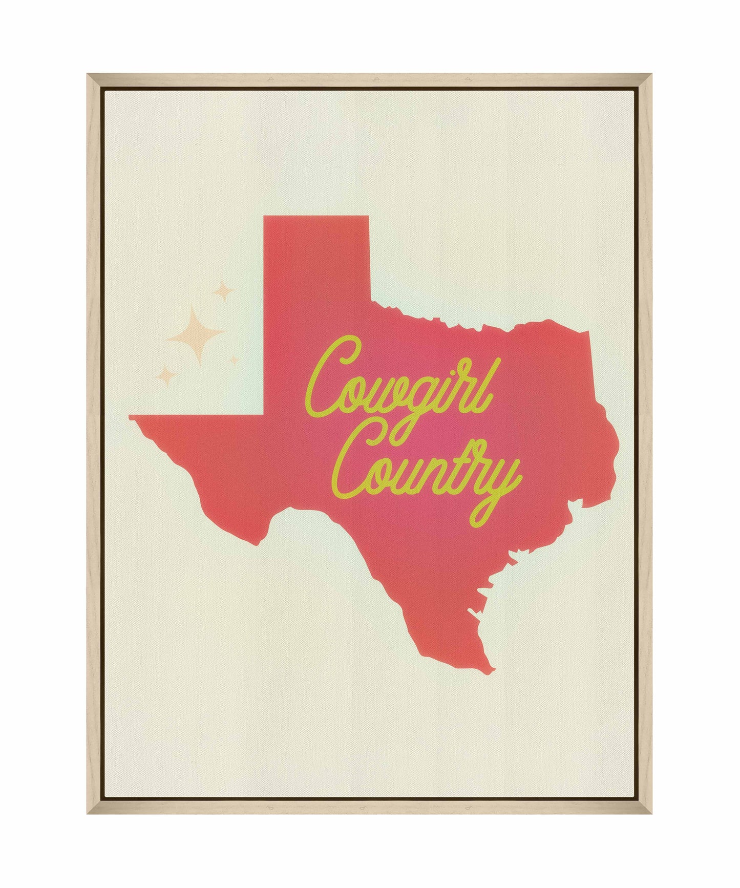 Cowgirl Country Pink - Gallery Wrapped Canvas